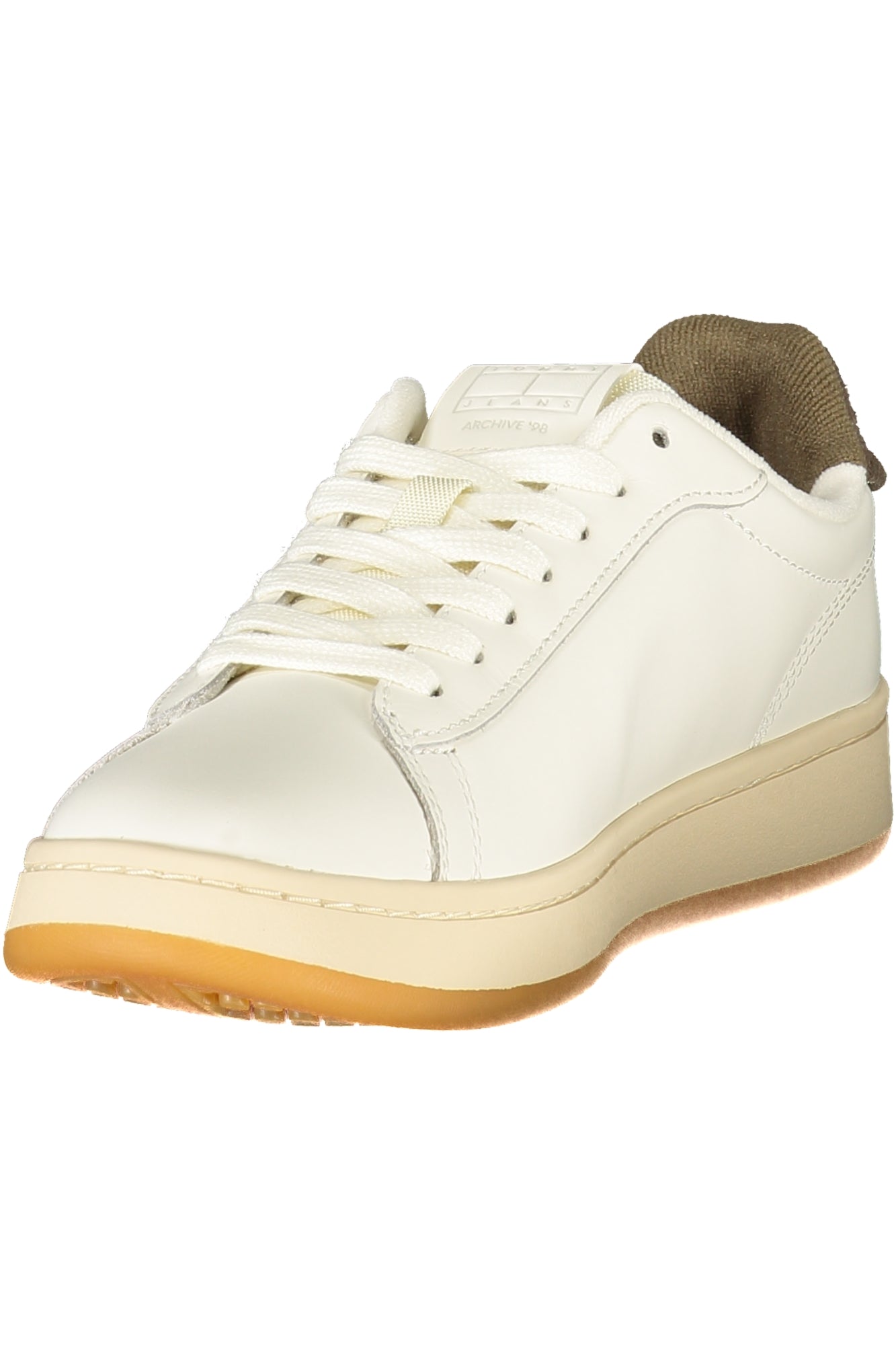 TOMMY HILFIGER Damen Sneaker – Sportschuh mit Schnürsenkel Weiß