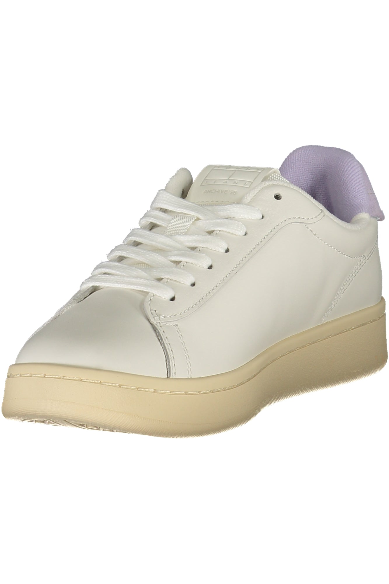 TOMMY HILFIGER Damen Sneaker – Sportschuh mit Schnürsenkel Weiß