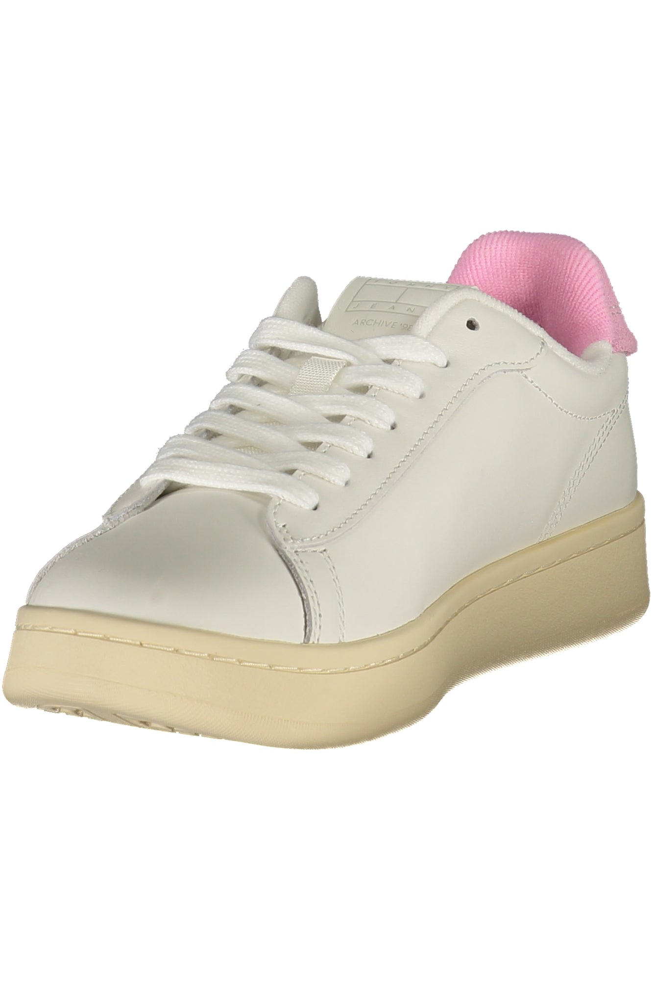 TOMMY HILFIGER Damen Sneaker – Sportschuh mit Schnürsenkel Weiß