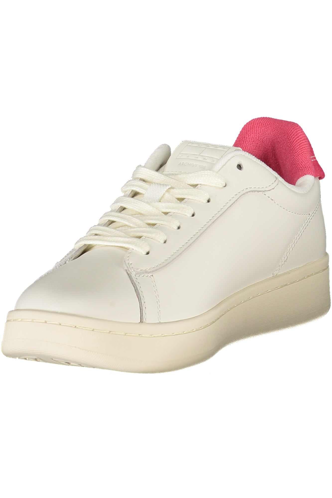 TOMMY HILFIGER Damen Sneaker – Sportschuh mit Schnürsenkel Weiß