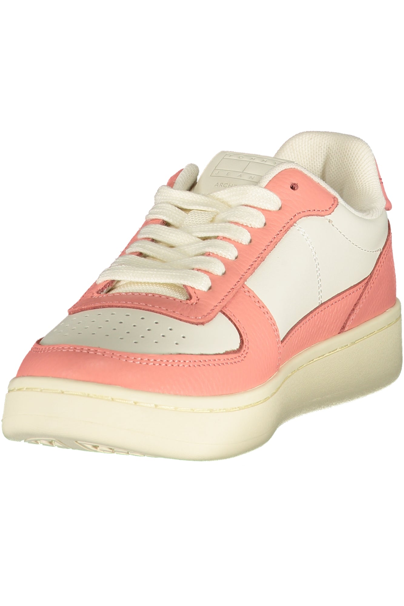 TOMMY HILFIGER Damen Sneaker – Sportschuh mit Schnürsenkeln Weiß