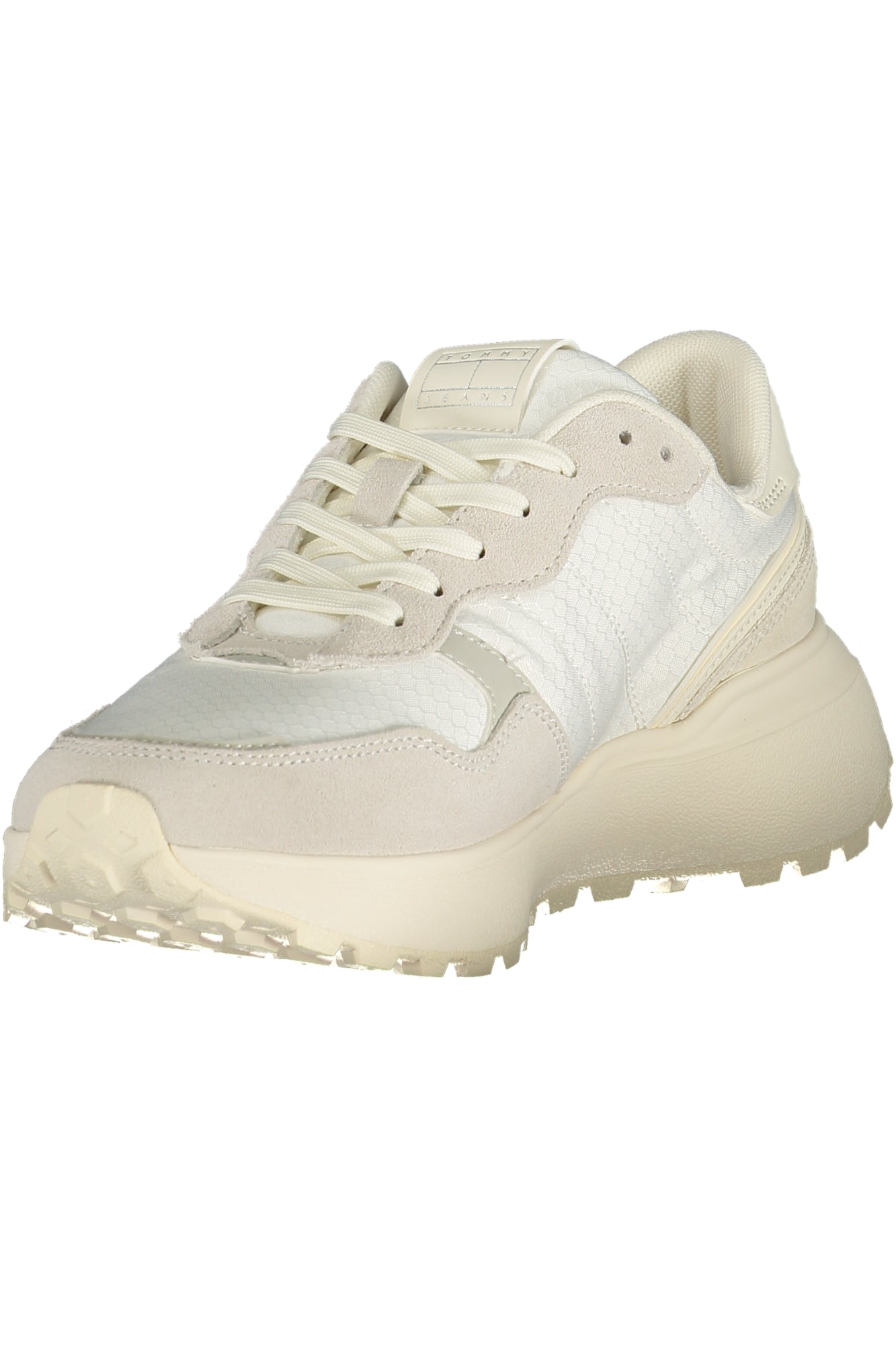 TOMMY HILFIGER Sneaker Damen – Weiße Sportschuhe mit recyceltem Material Weiß