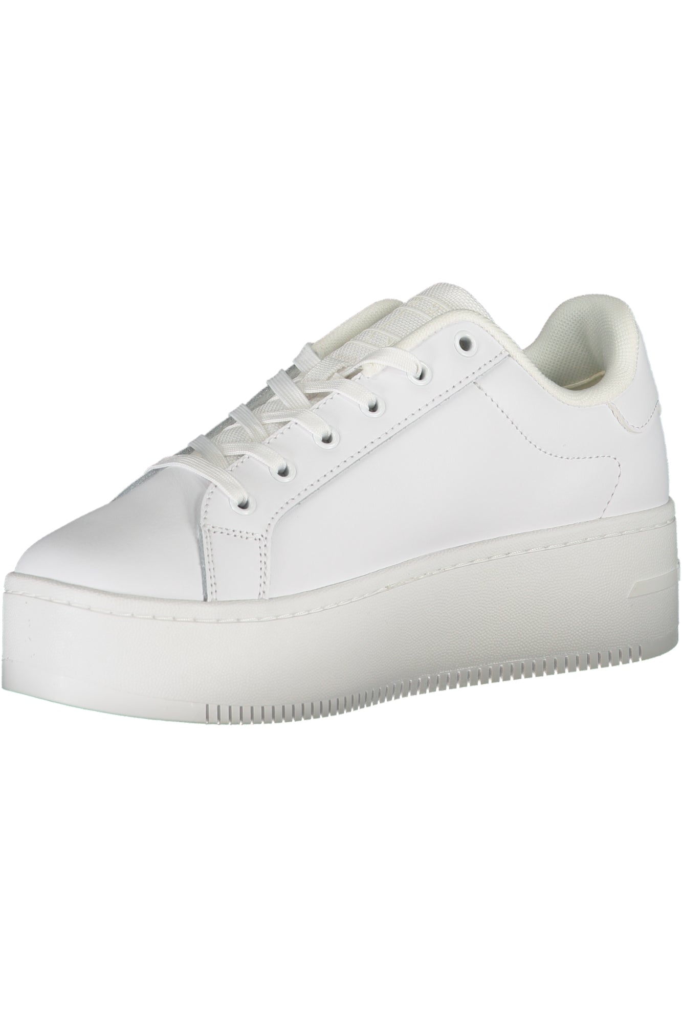 Tommy Hilfiger Damen-Sneaker weiß – Sportschuhe mit Keilabsatz für Frühjahr/Sommer Weiß