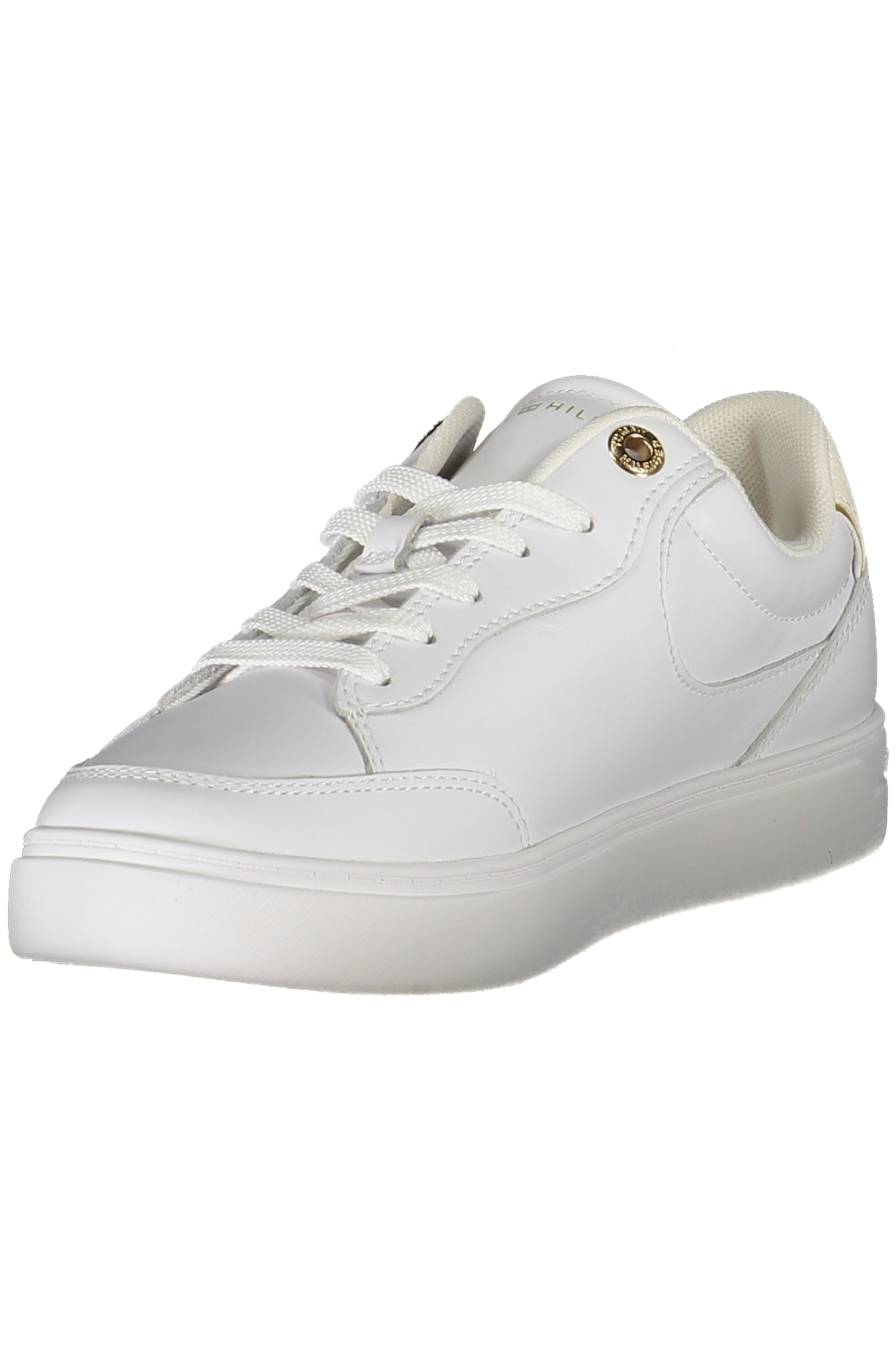 TOMMY HILFIGER Damen Sneaker – Sportschuh mit Schnürsenkel Weiß