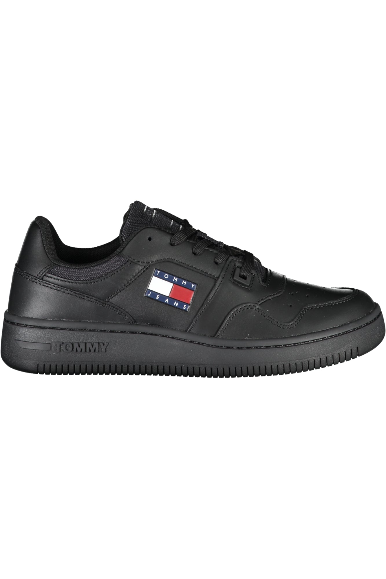 TOMMY HILFIGER Damen Sneaker – Sportschuhe mit Schnürsenkel Schwarz Hauptbild