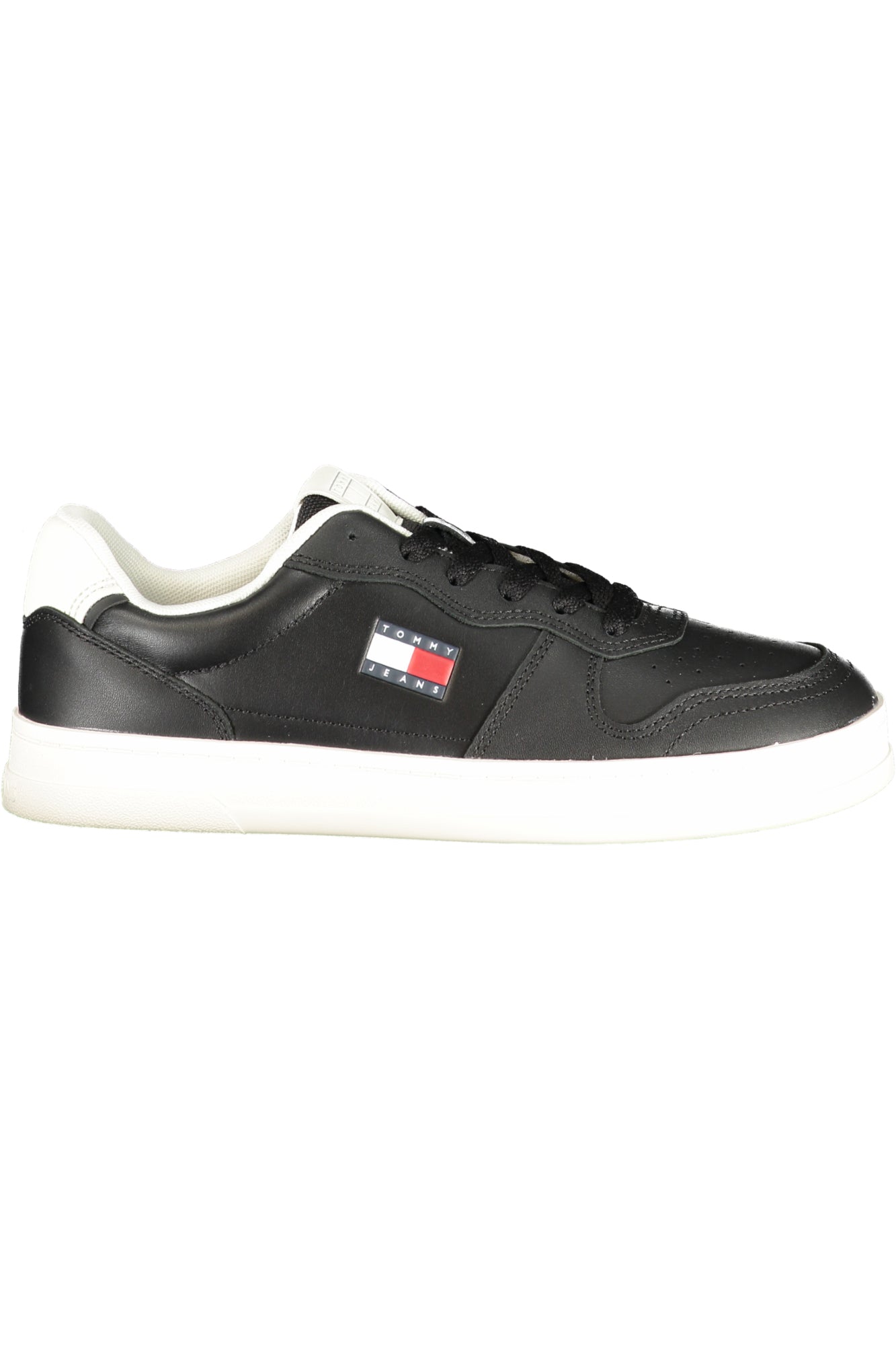 Tommy Hilfiger Sneaker Damen – Weiße Sportschuhe für Frühjahr & Sommer Schwarz