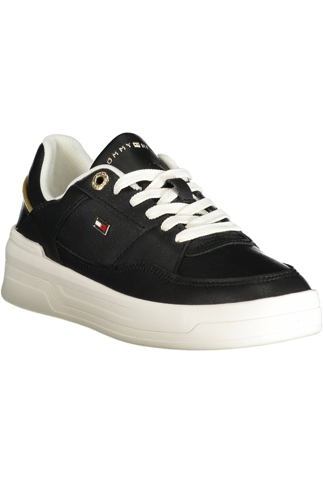 Tommy Hilfiger Damen Sportschuhe Schwarz Schwarz