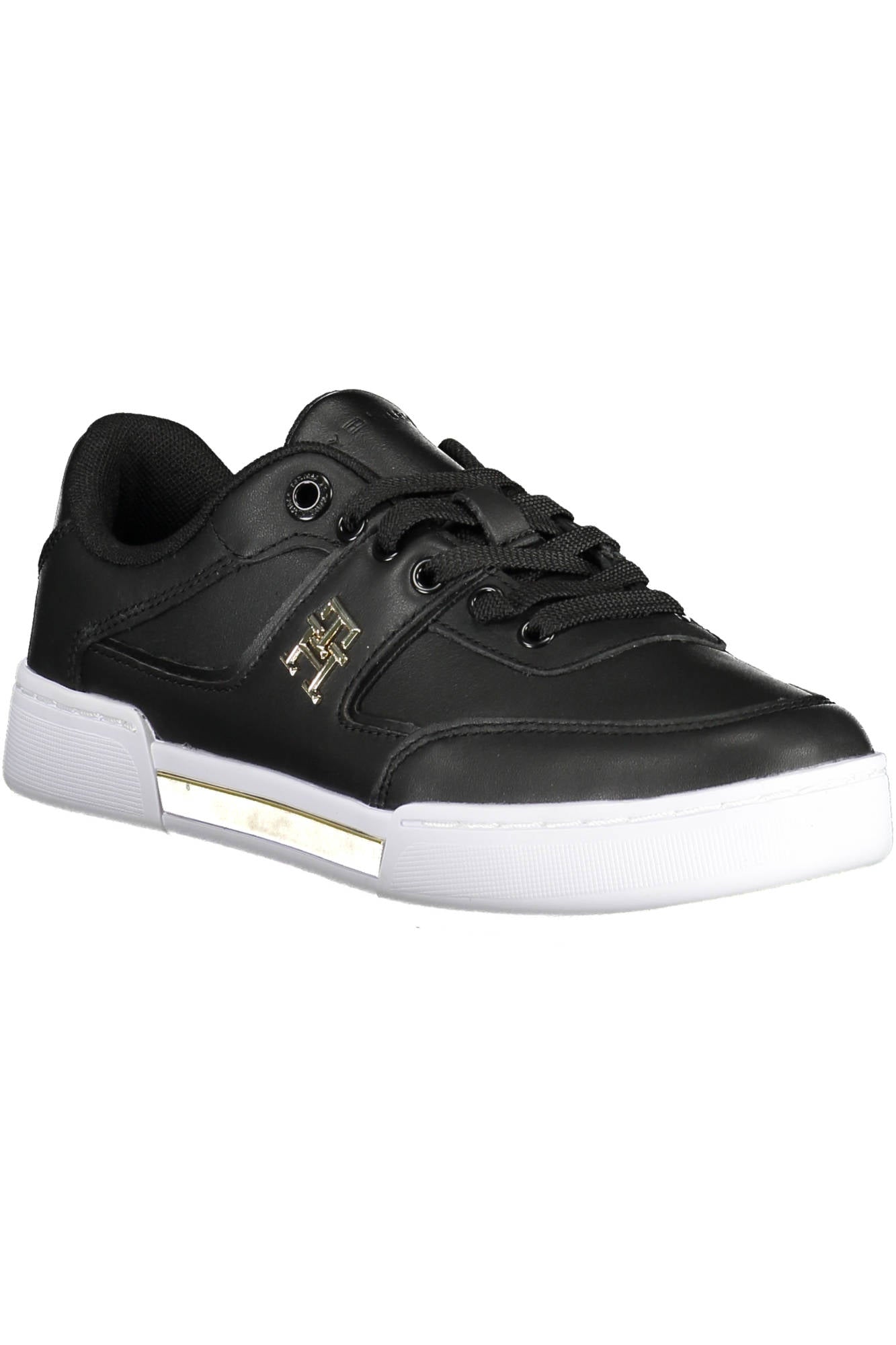 Tommy Hilfiger Sneaker Damen – Schwarze Sportschuhe für Herbst/Winter Schwarz