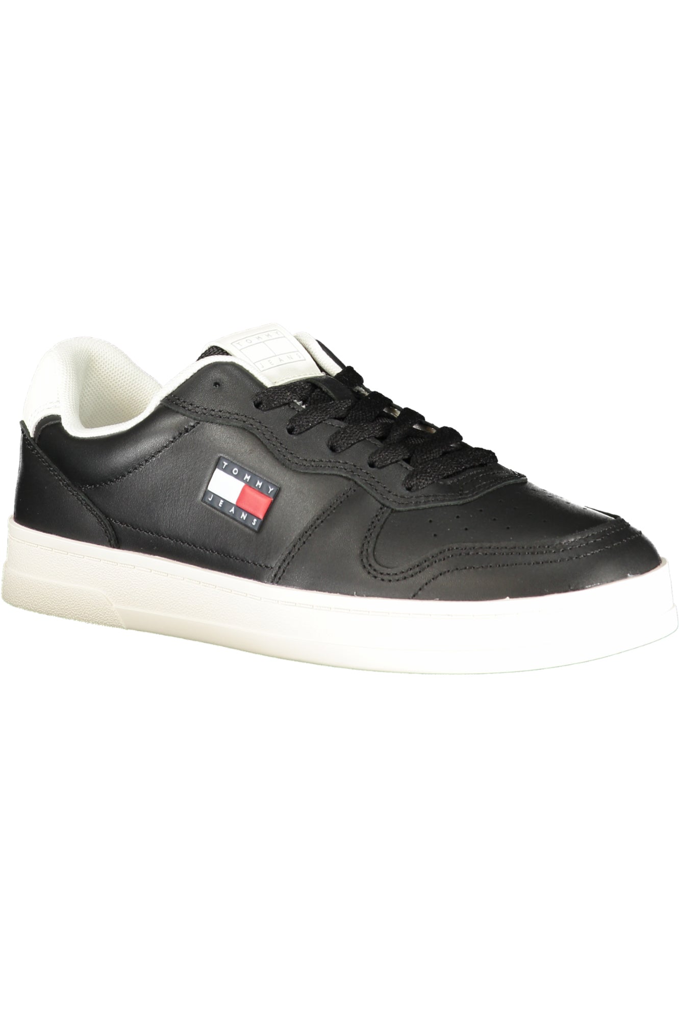 Tommy Hilfiger Sneaker Damen – Weiße Sportschuhe für Frühjahr & Sommer Schwarz