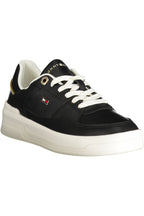 TOMMY HILFIGER DAMEN SPORTSCHUHE SCHWARZ