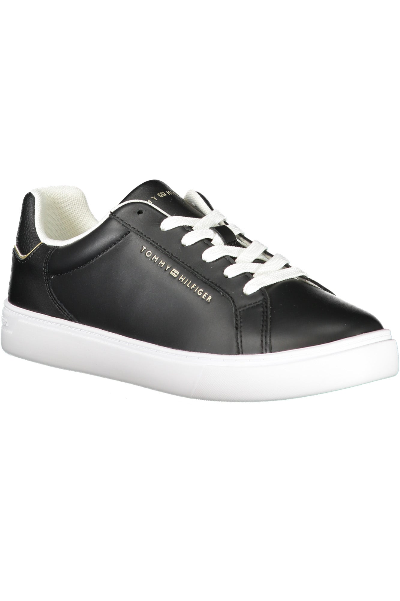 Tommy Hilfiger Weisse Damen-Sportschuhe Schwarz