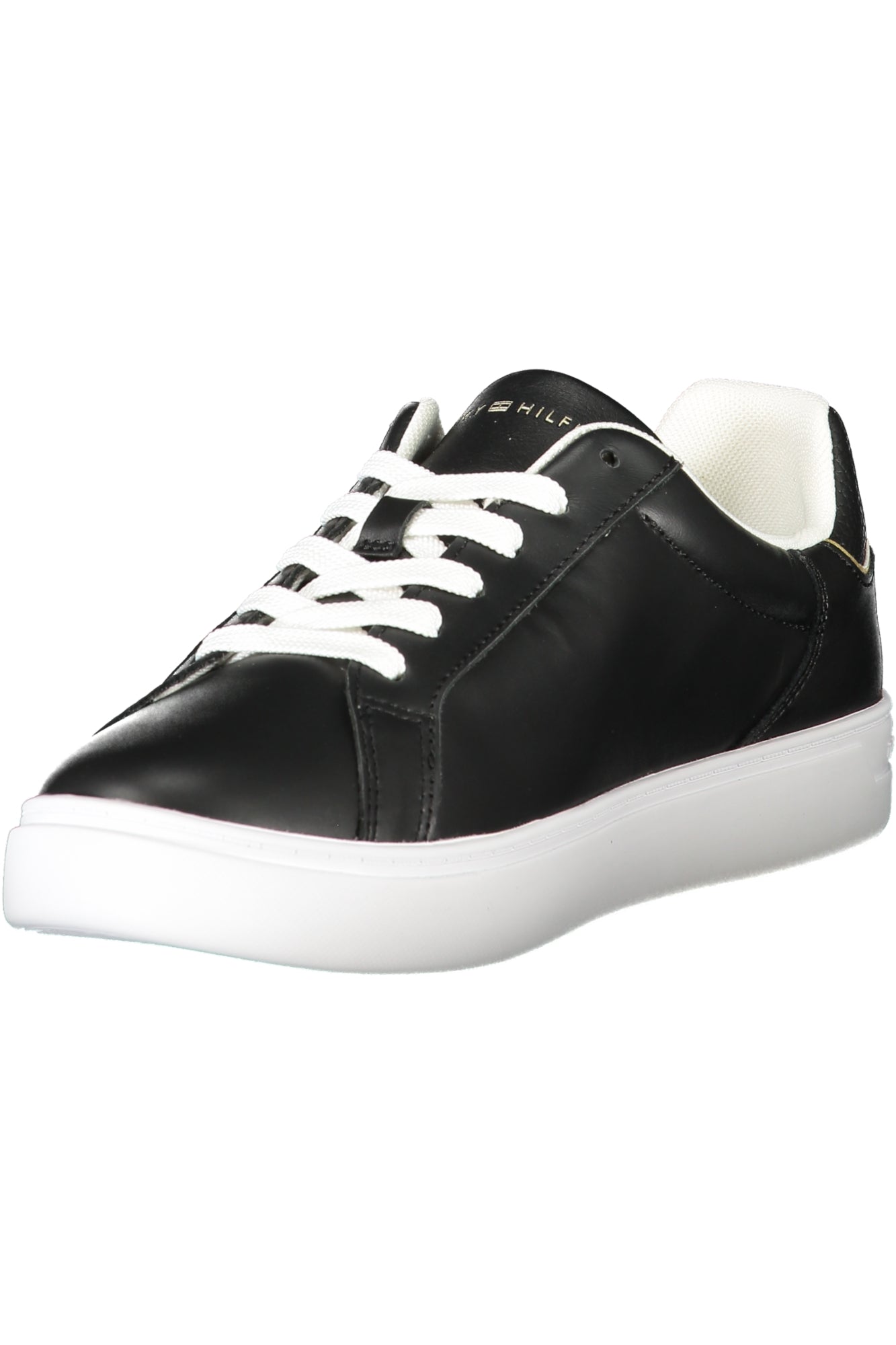 Tommy Hilfiger Weisse Damen-Sportschuhe Schwarz
