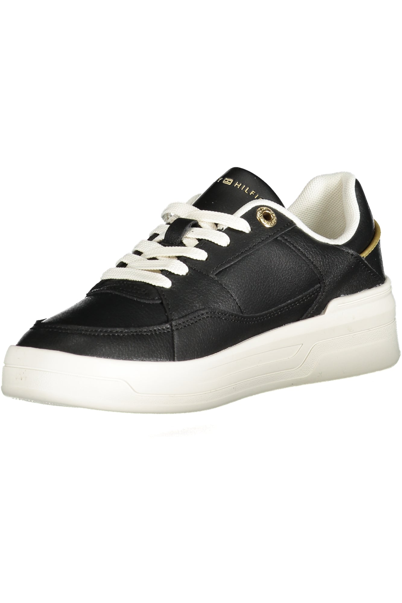 Tommy Hilfiger Damen Sportschuhe Schwarz Schwarz
