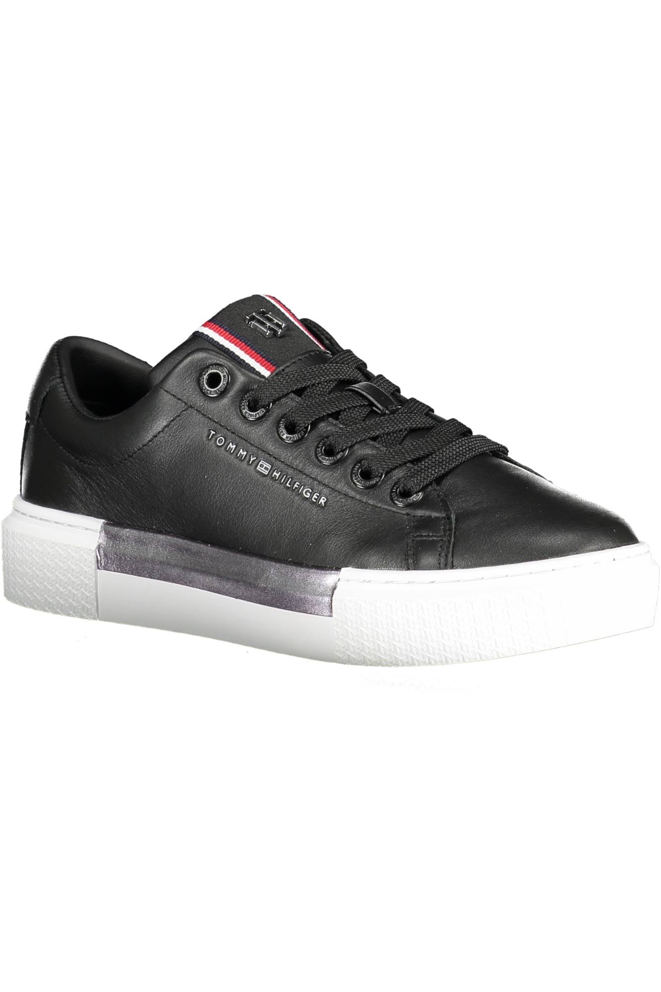 Tommy Hilfiger Damen Sportschuhe Schwarz Schwarz