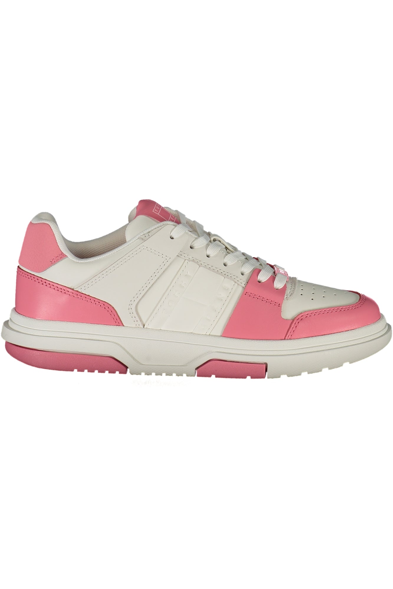 Tommy Hilfiger Damen Sneaker Weiss – Sportschuhe für Frühjahr/Sommer Rosa
