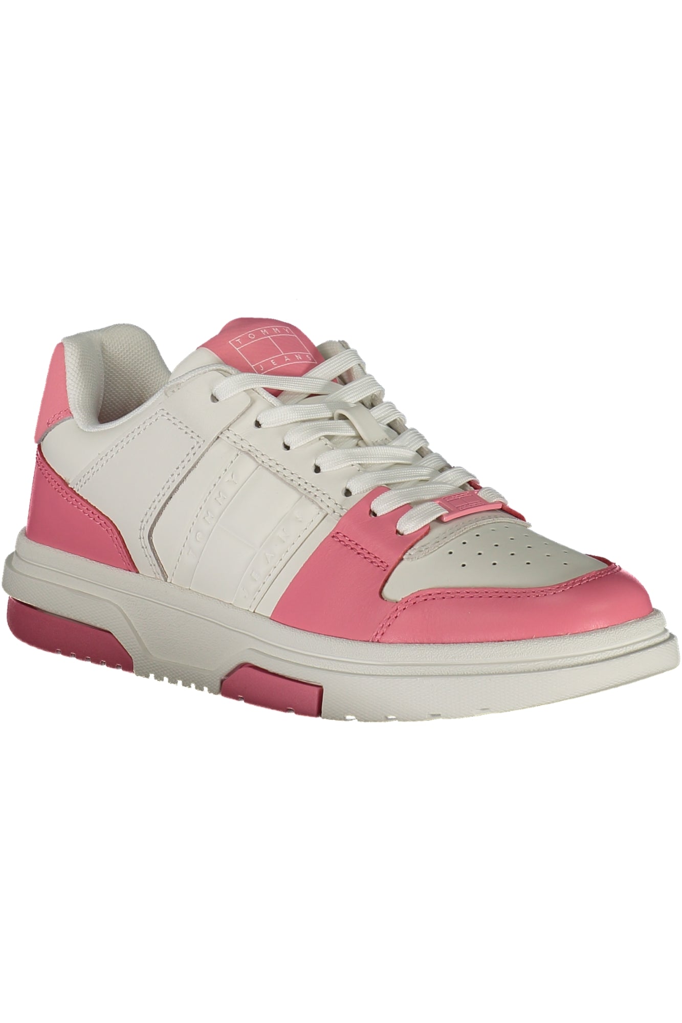 Tommy Hilfiger Damen Sneaker Weiss – Sportschuhe für Frühjahr/Sommer Rosa