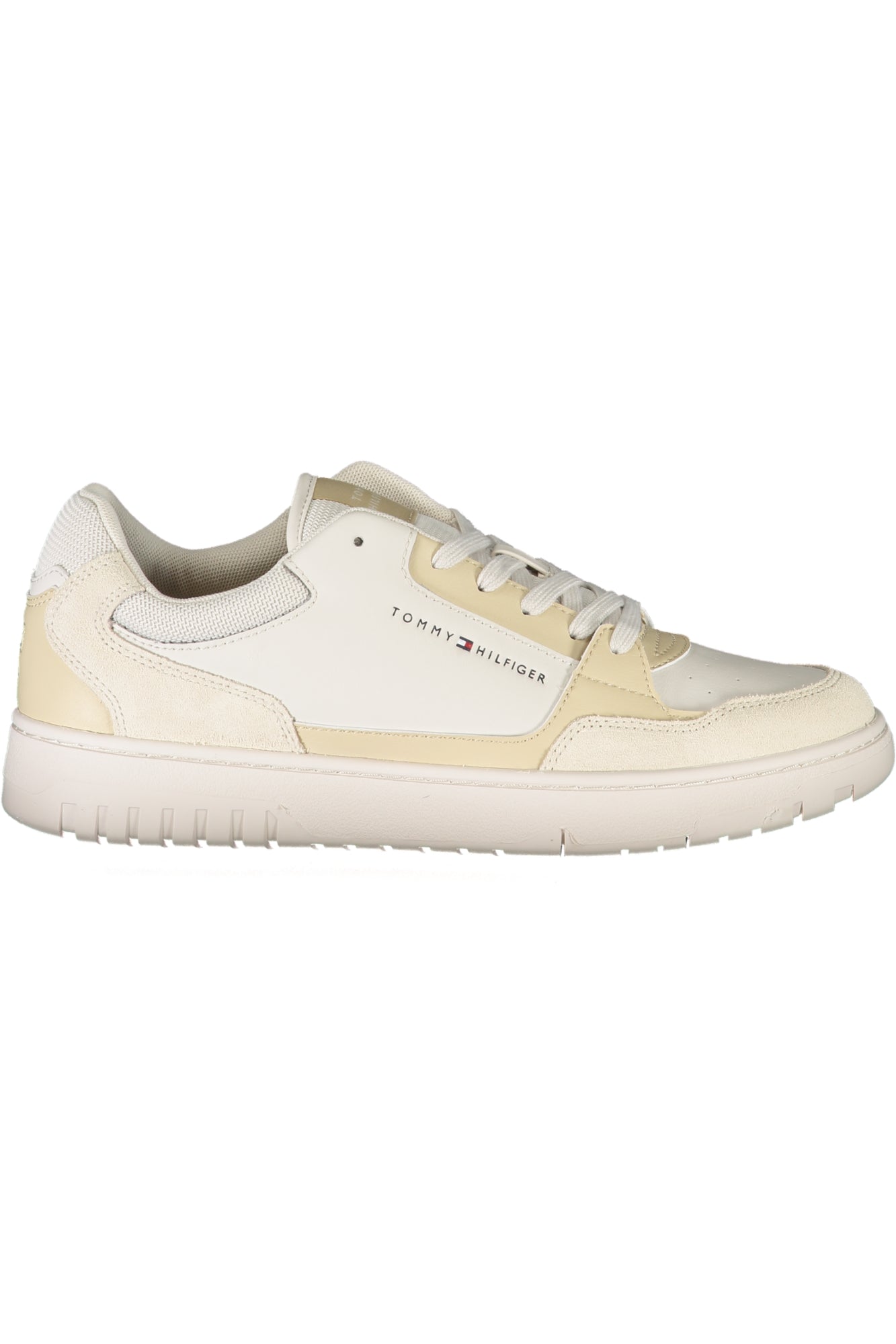 TOMMY HILFIGER Herren Sneaker – Sportschuhe mit, sportlich Beige