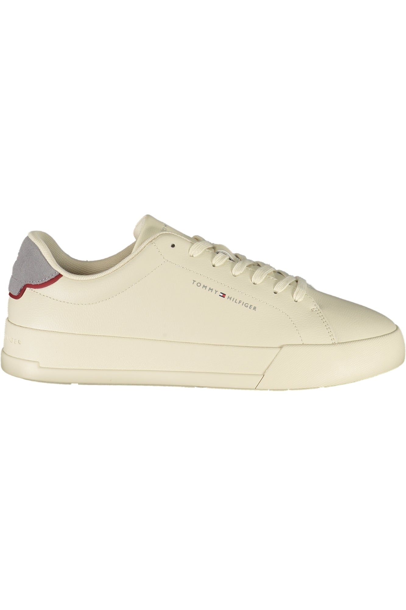 TOMMY HILFIGER Herren Sneaker – Sportschuh mit Schnürsenkel Beige