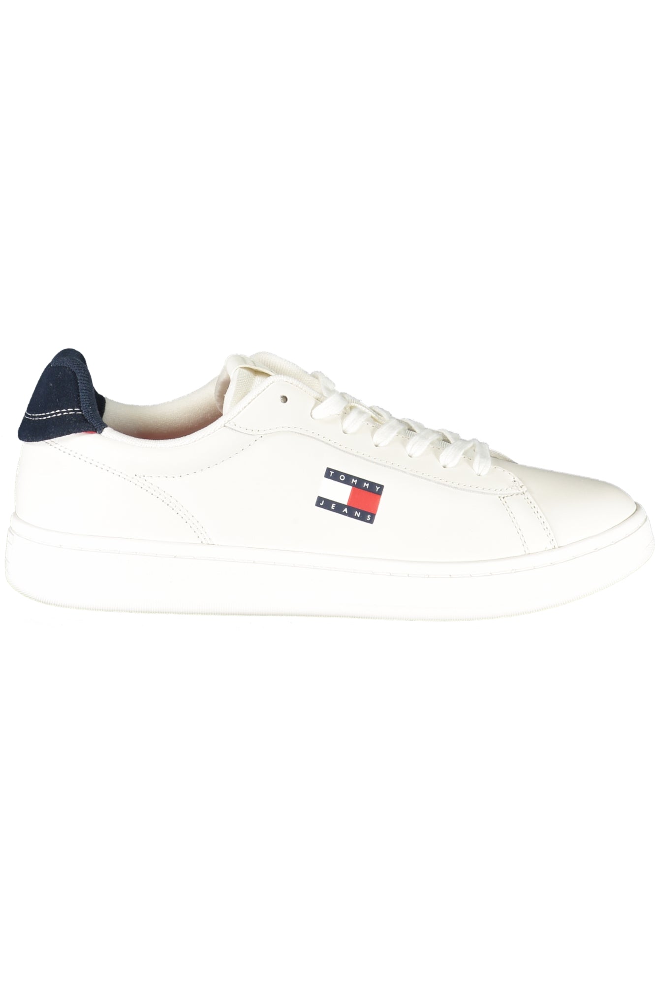TOMMY HILFIGER Herren Sneaker – Sportschuh mit Schnürsenkel Weiß