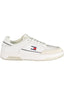 Tommy Hilfiger Sneaker Herren – Weiße Sportschuhe mit blauen Details für Frühjahr/Sommer Weiß