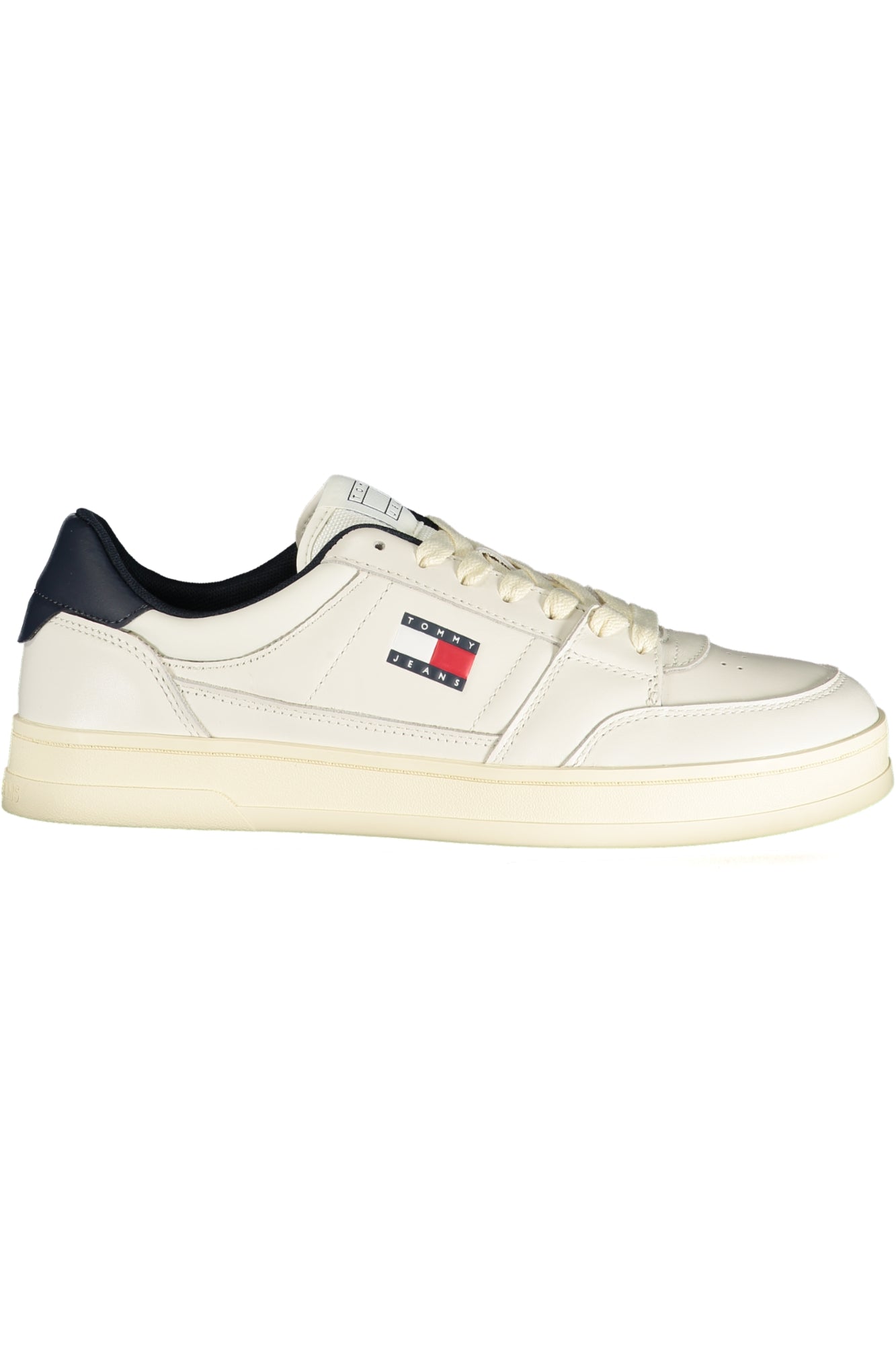TOMMY HILFIGER Herren Sneaker – Sportschuh mit Schnürsenkel Weiß