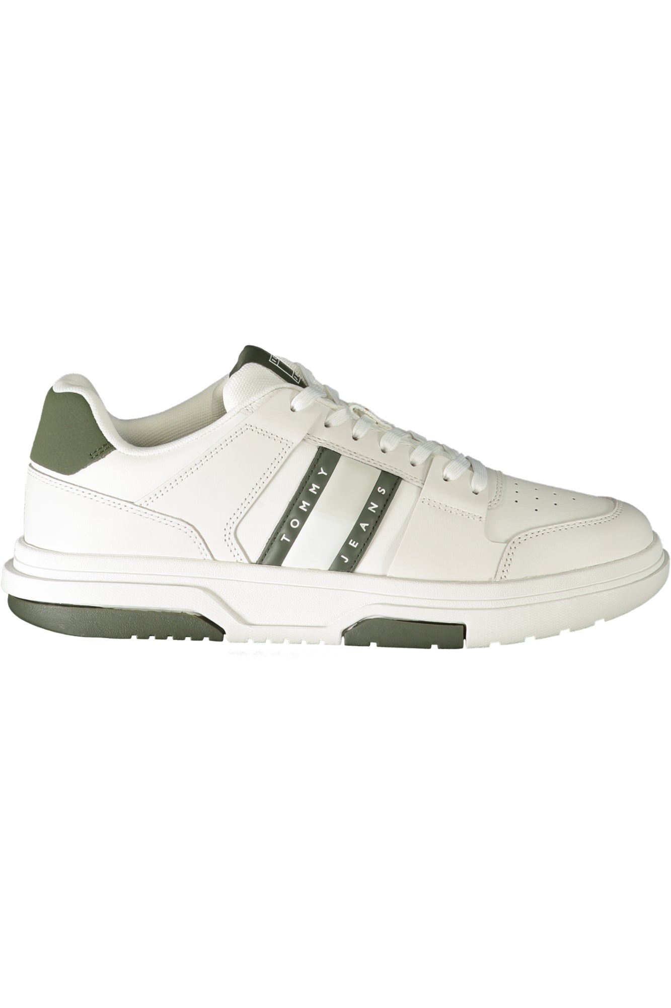 TOMMY HILFIGER Herren Sneaker – Sportschuhe mit, sportlich Weiß