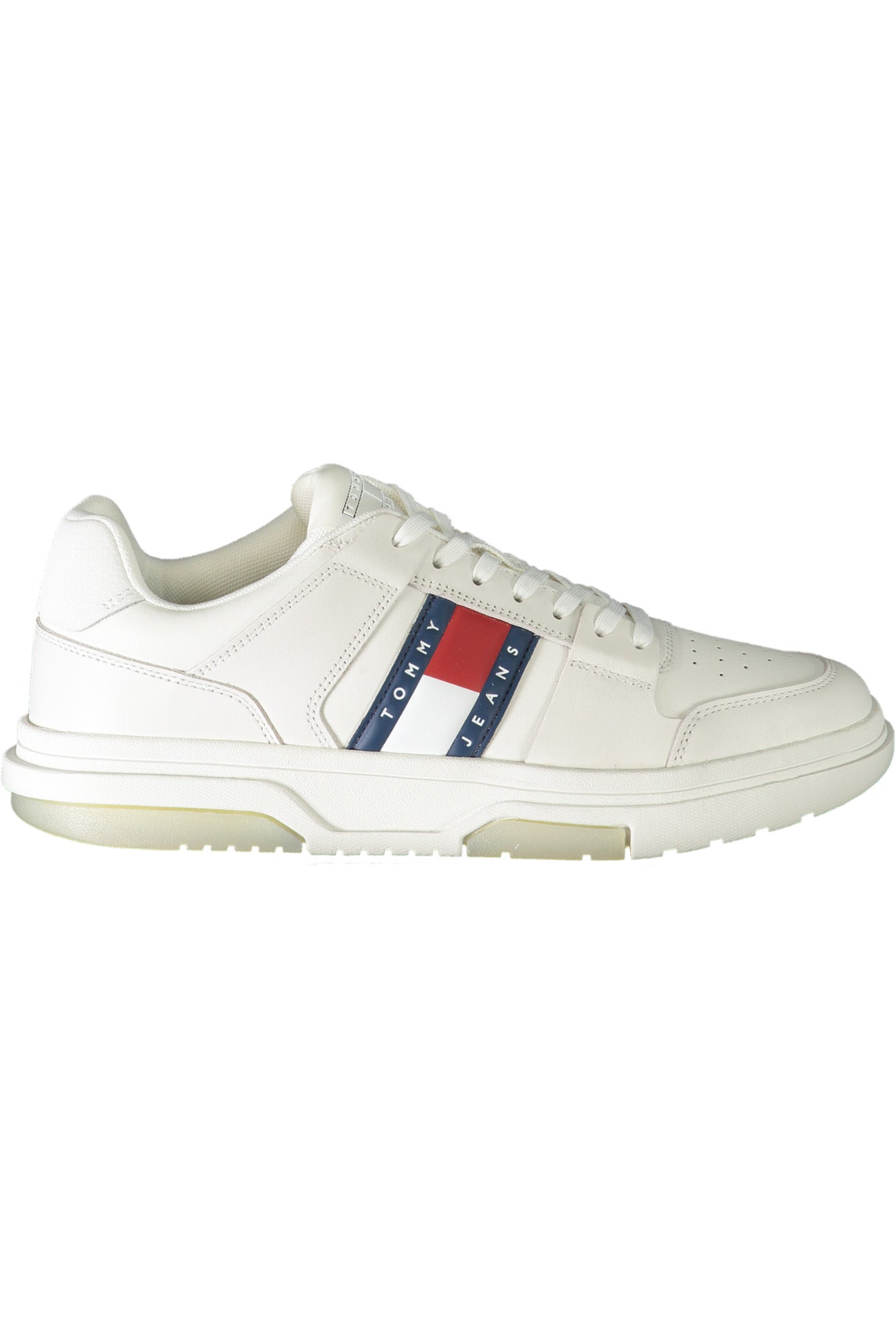 TOMMY HILFIGER Herren Sneaker – Sportschuhe mit, sportlich Weiß