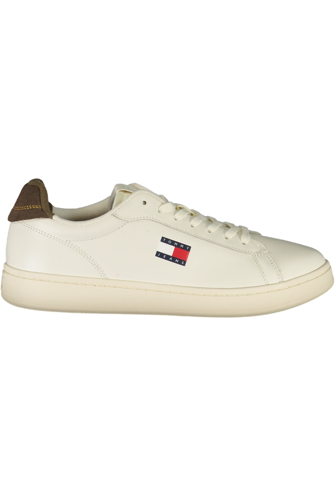 TOMMY HILFIGER Herren Sneaker – Sportschuh mit Schnürsenkel Weiß