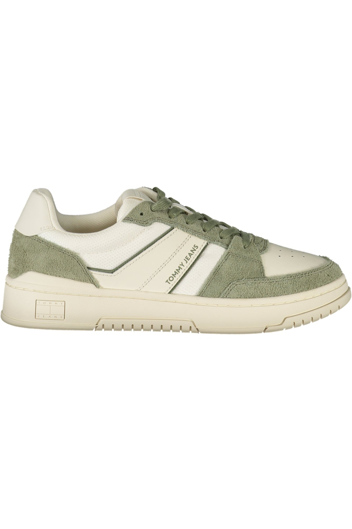 Tommy Hilfiger Sneaker Herren – Weiße Sportschuhe mit Kontrastdetails für Herbst/Winter Weiß