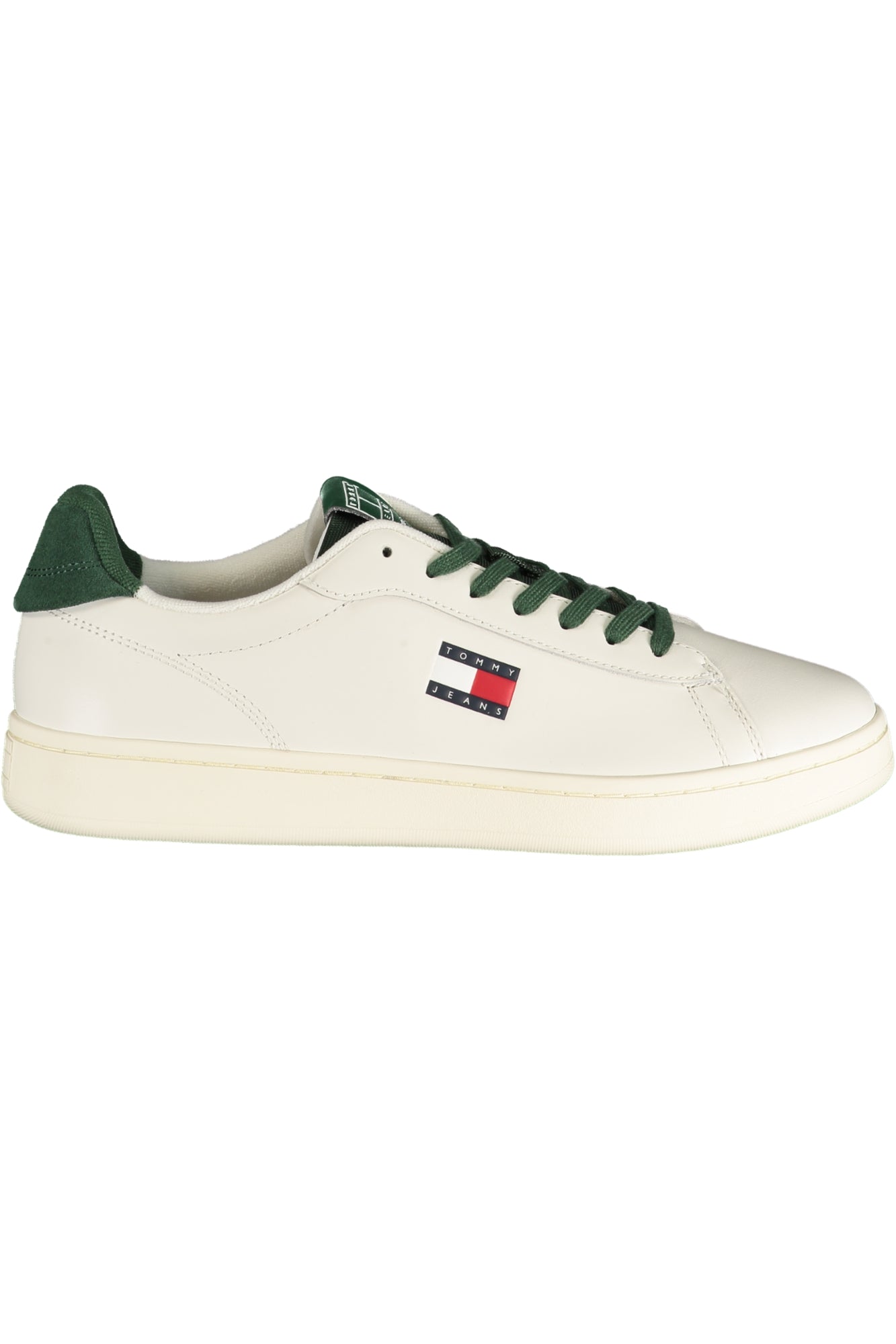 TOMMY HILFIGER Herren Sneaker – Sportschuh mit Schnürsenkel Weiß