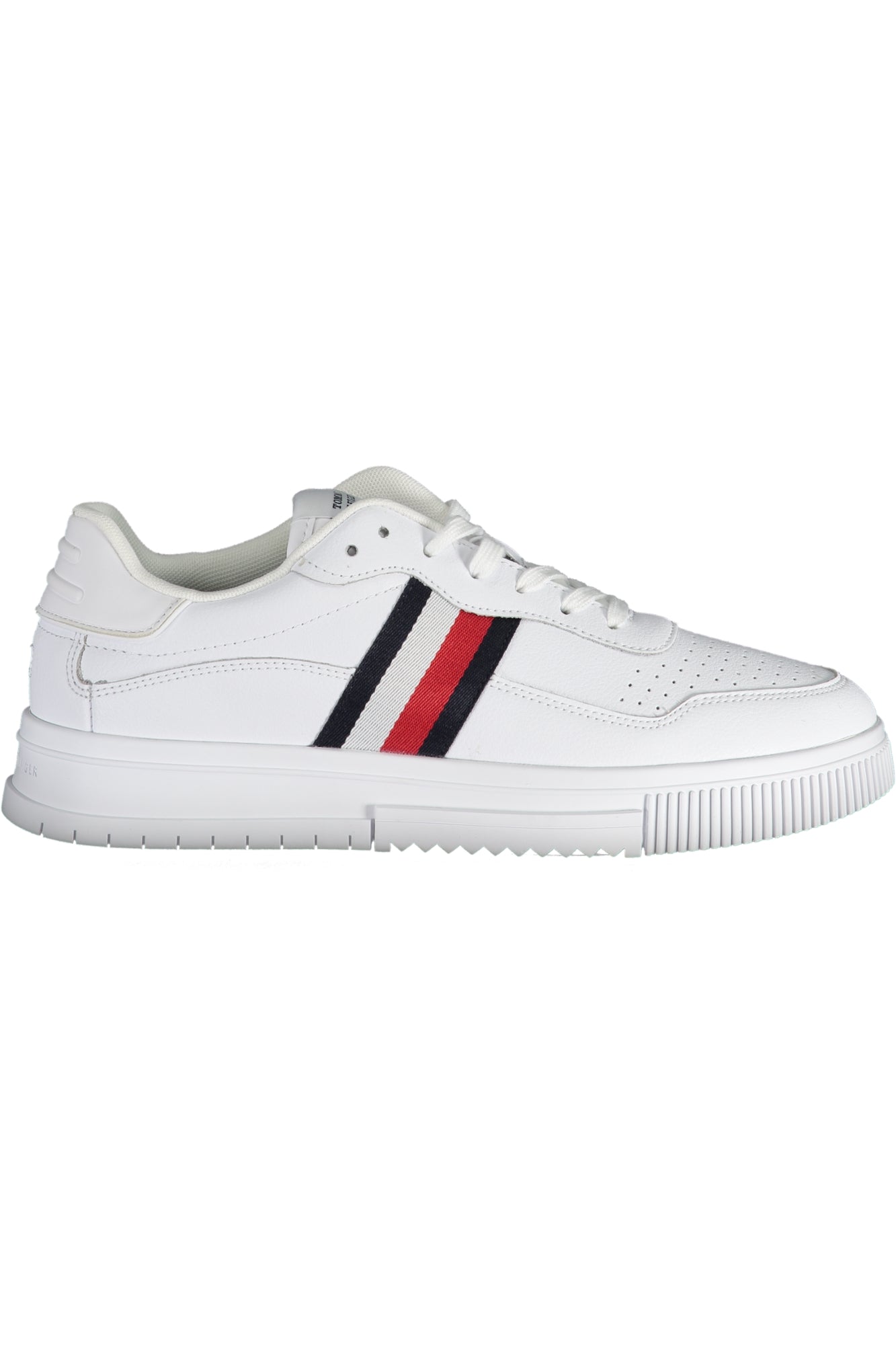 TOMMY HILFIGER Herren Sneaker – Sportschuhe mit, sportlich Weiß