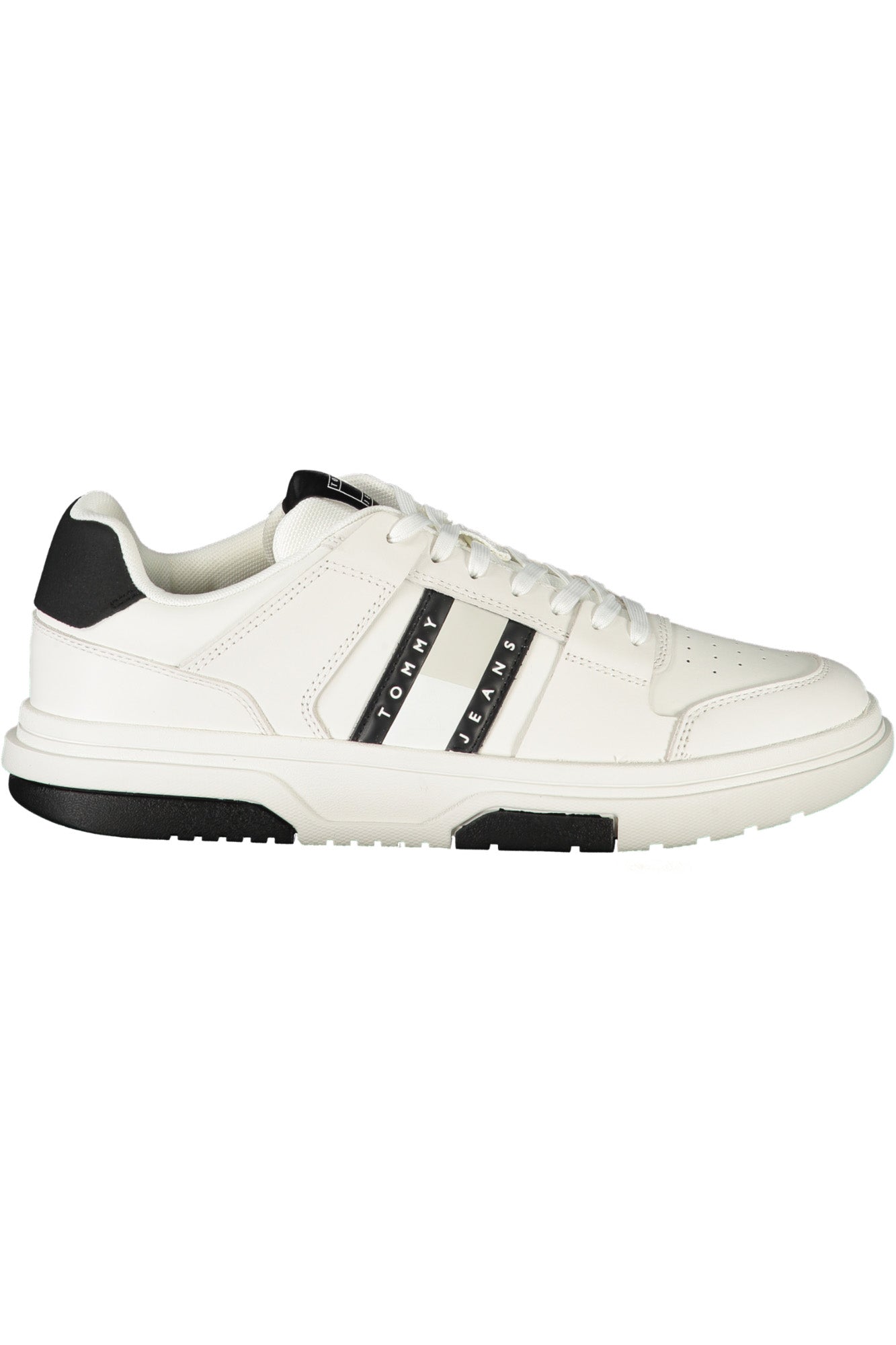 TOMMY HILFIGER Herren Sneaker – Sportschuhe mit, sportlich Weiß