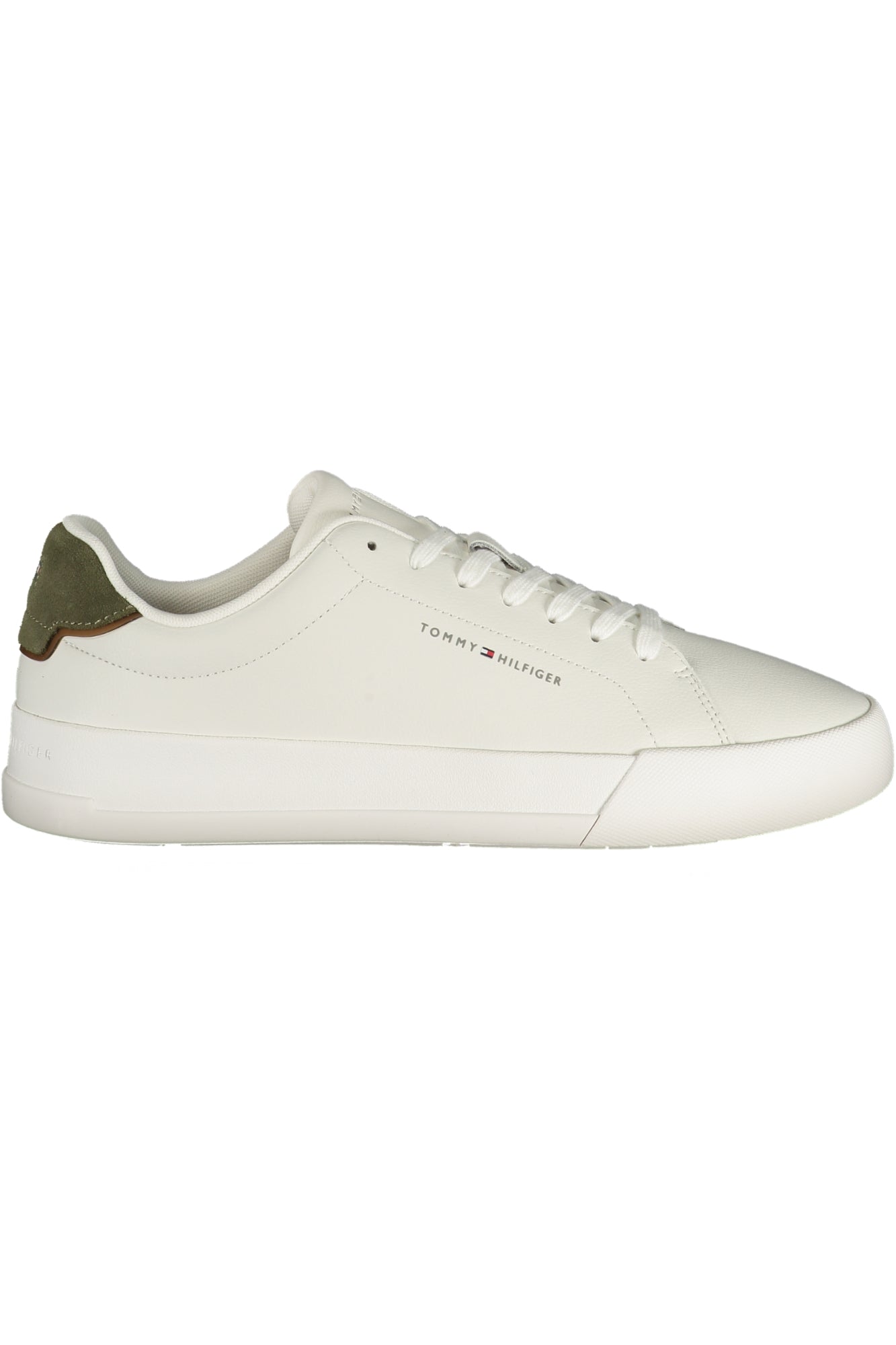 TOMMY HILFIGER Herren Sneaker – Sportschuh mit Schnürsenkel Weiß