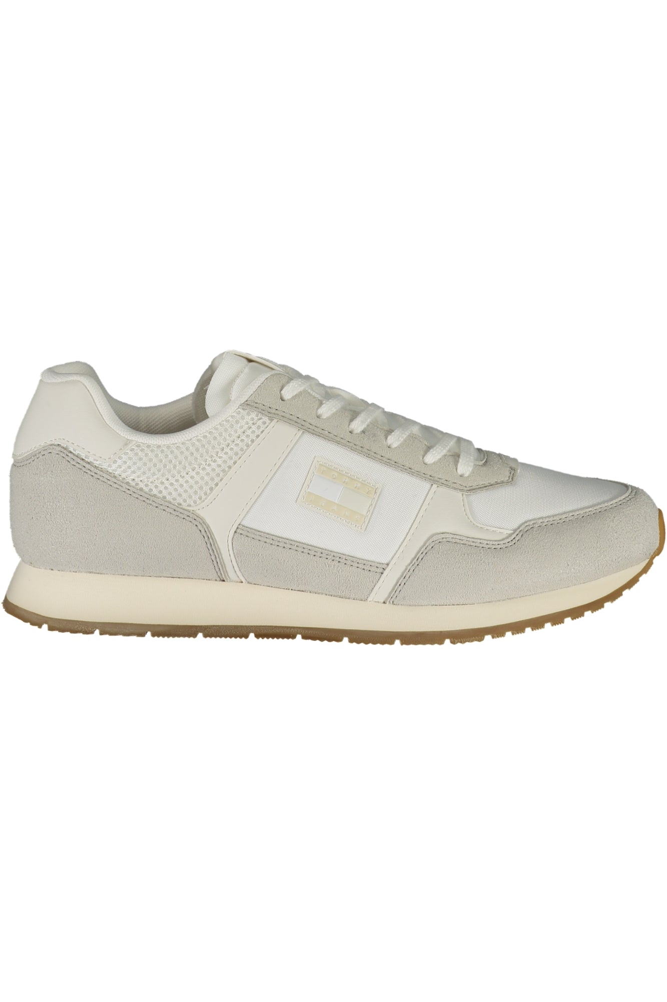 TOMMY HILFIGER Herren Sneaker – Sportschuh mit Schnürsenkel Weiß Hauptbild