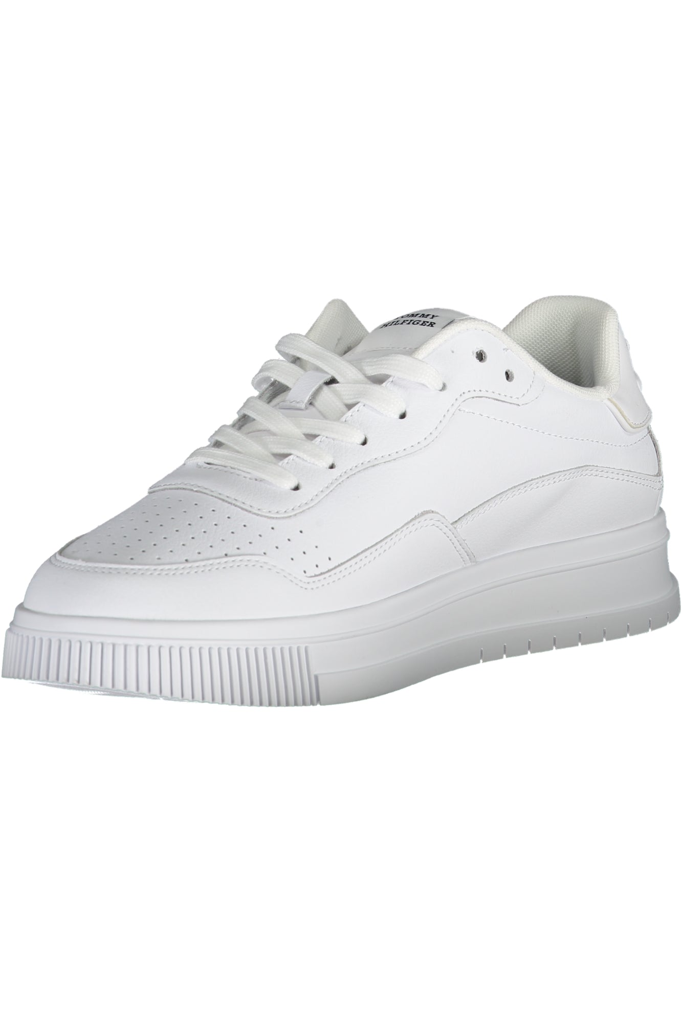 TOMMY HILFIGER Herren Sneaker – Sportschuhe mit, sportlich Weiß