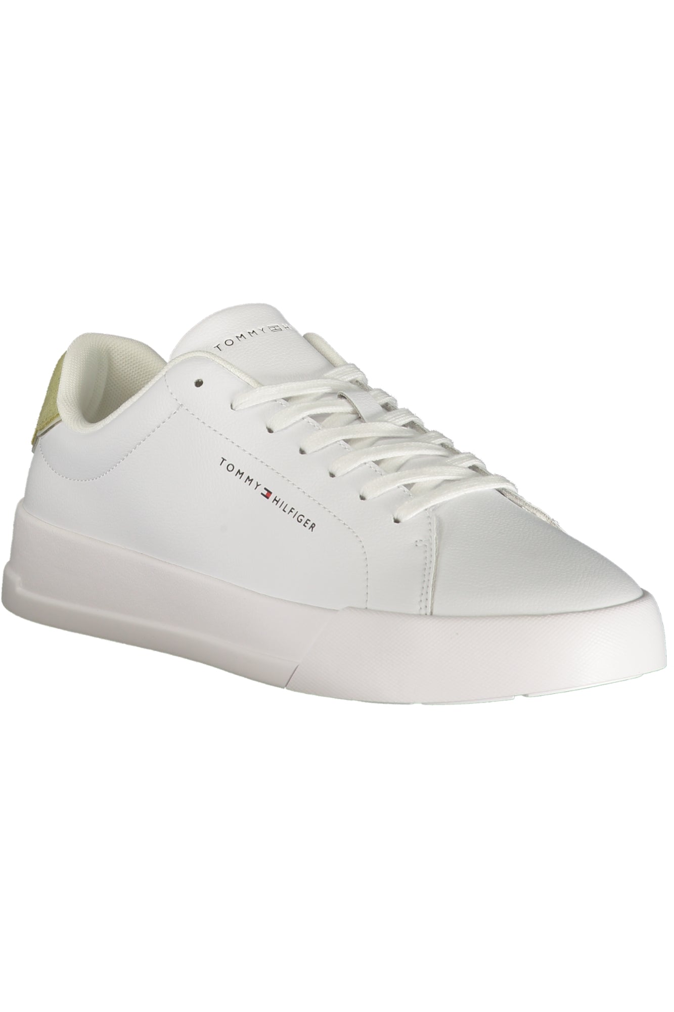 TOMMY HILFIGER Herren Sneaker – Sportschuh mit Schnürsenkel Weiß