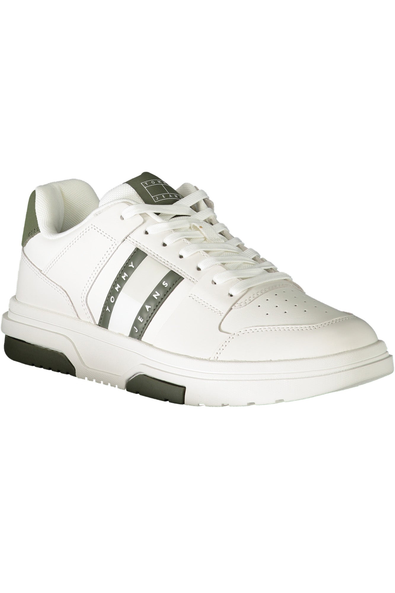 TOMMY HILFIGER Herren Sneaker – Sportschuhe mit, sportlich Weiß