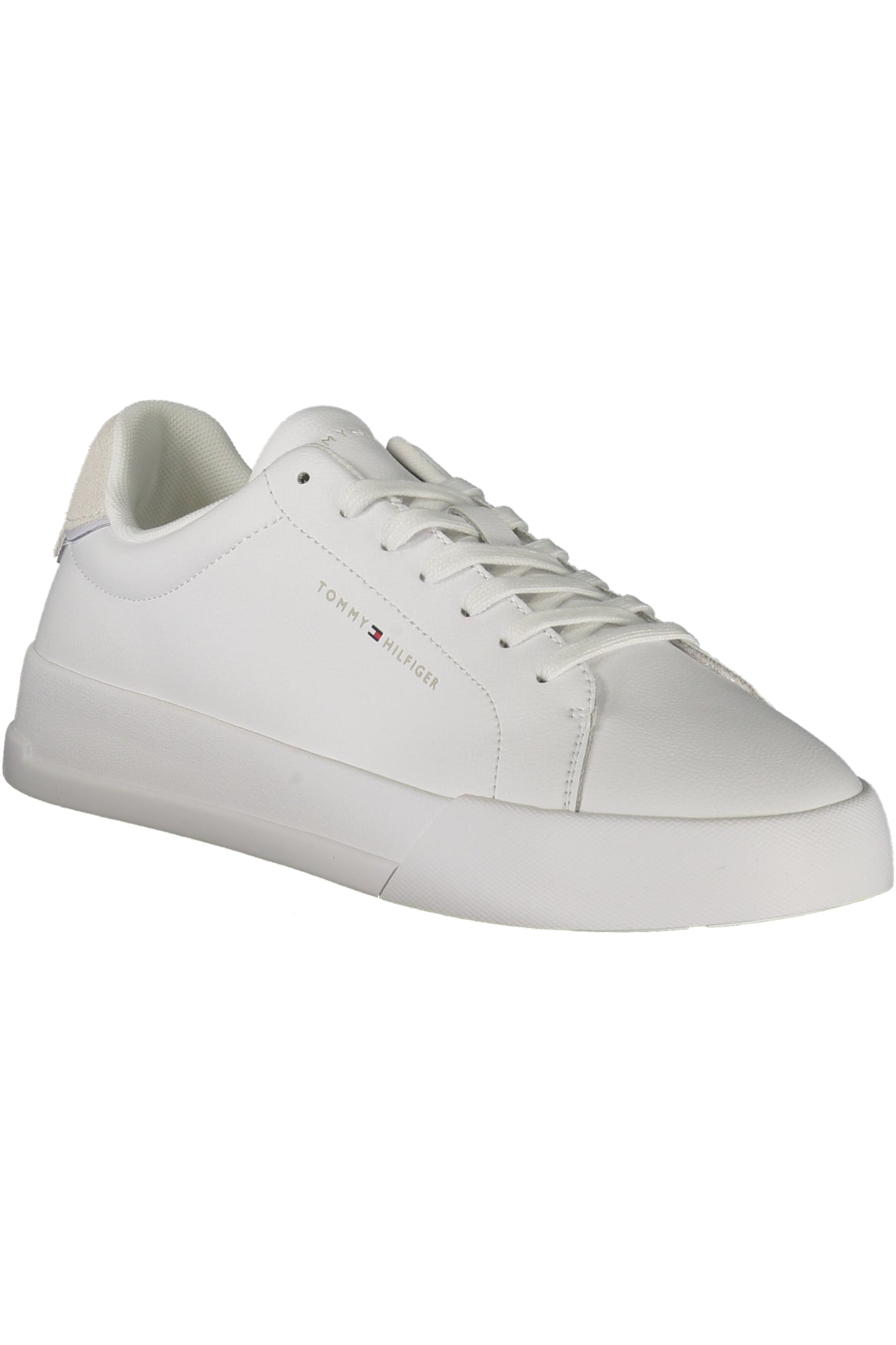 TOMMY HILFIGER Herren Sneaker – Sportschuh mit Schnürsenkel Weiß