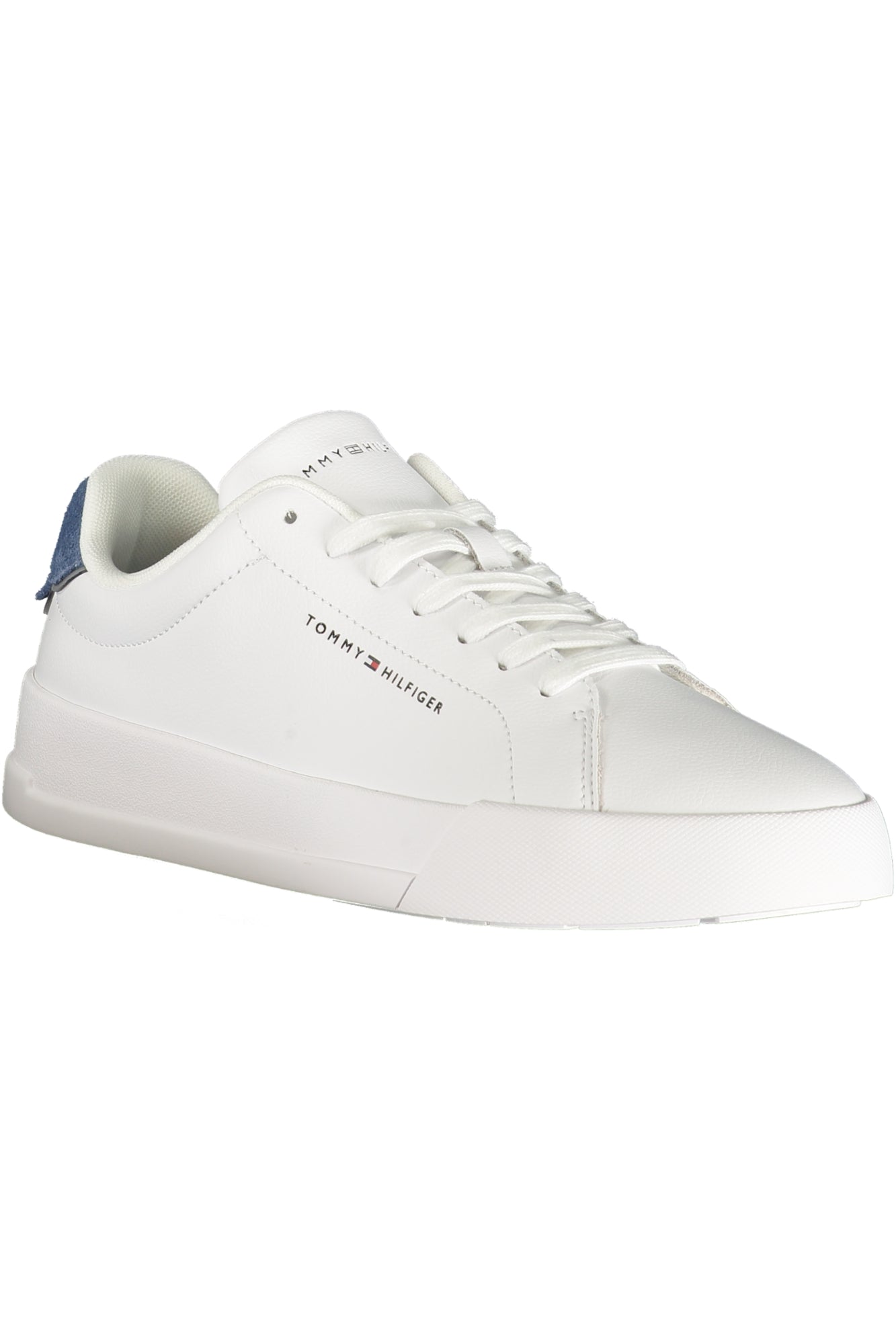 TOMMY HILFIGER Herren Sneaker – Sportschuh mit Schnürsenkel Weiß