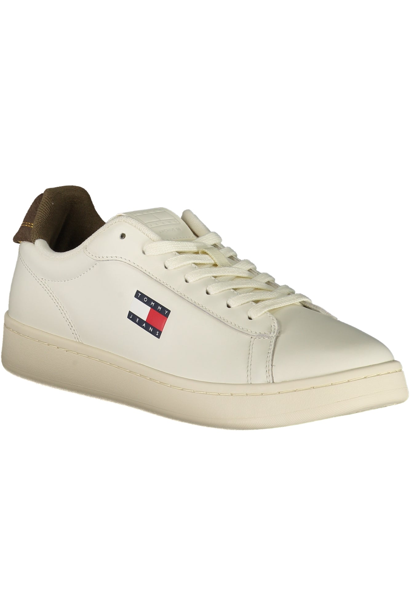 TOMMY HILFIGER Herren Sneaker – Sportschuh mit Schnürsenkel Weiß