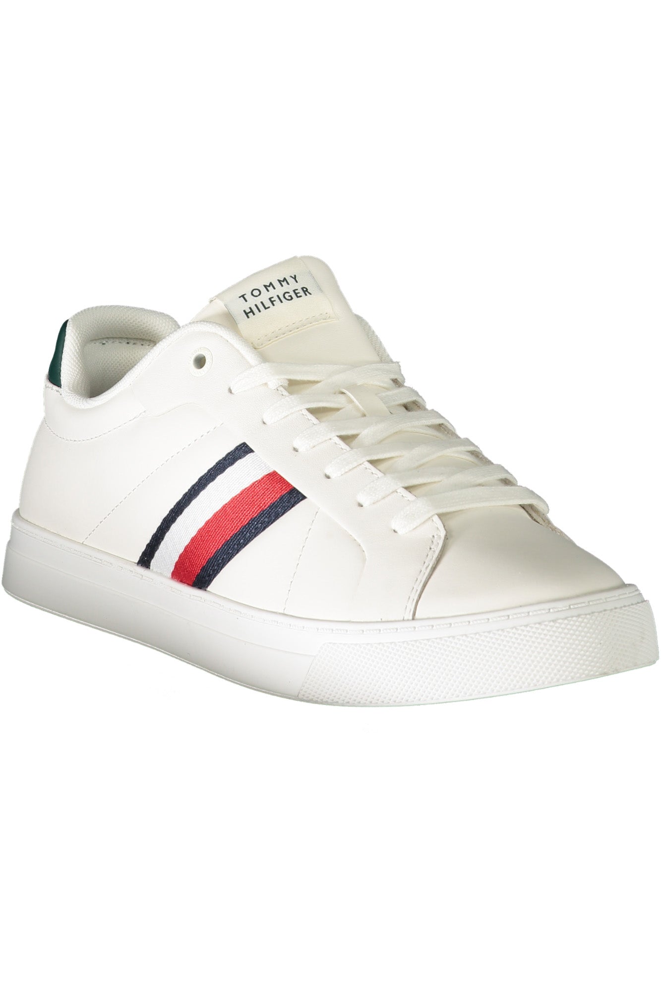 TOMMY HILFIGER Herren Sneaker – Sportschuhe mit, sportlich Weiß