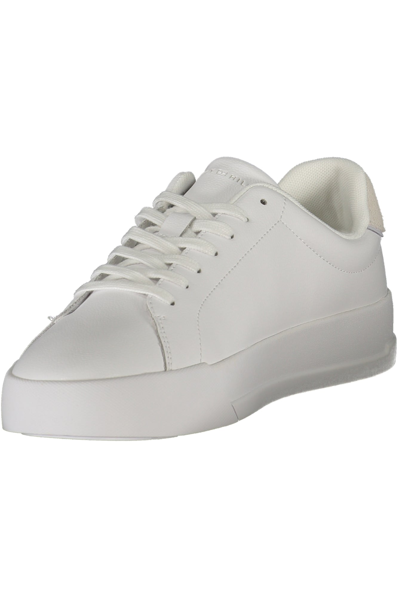 TOMMY HILFIGER Herren Sneaker – Sportschuh mit Schnürsenkel Weiß