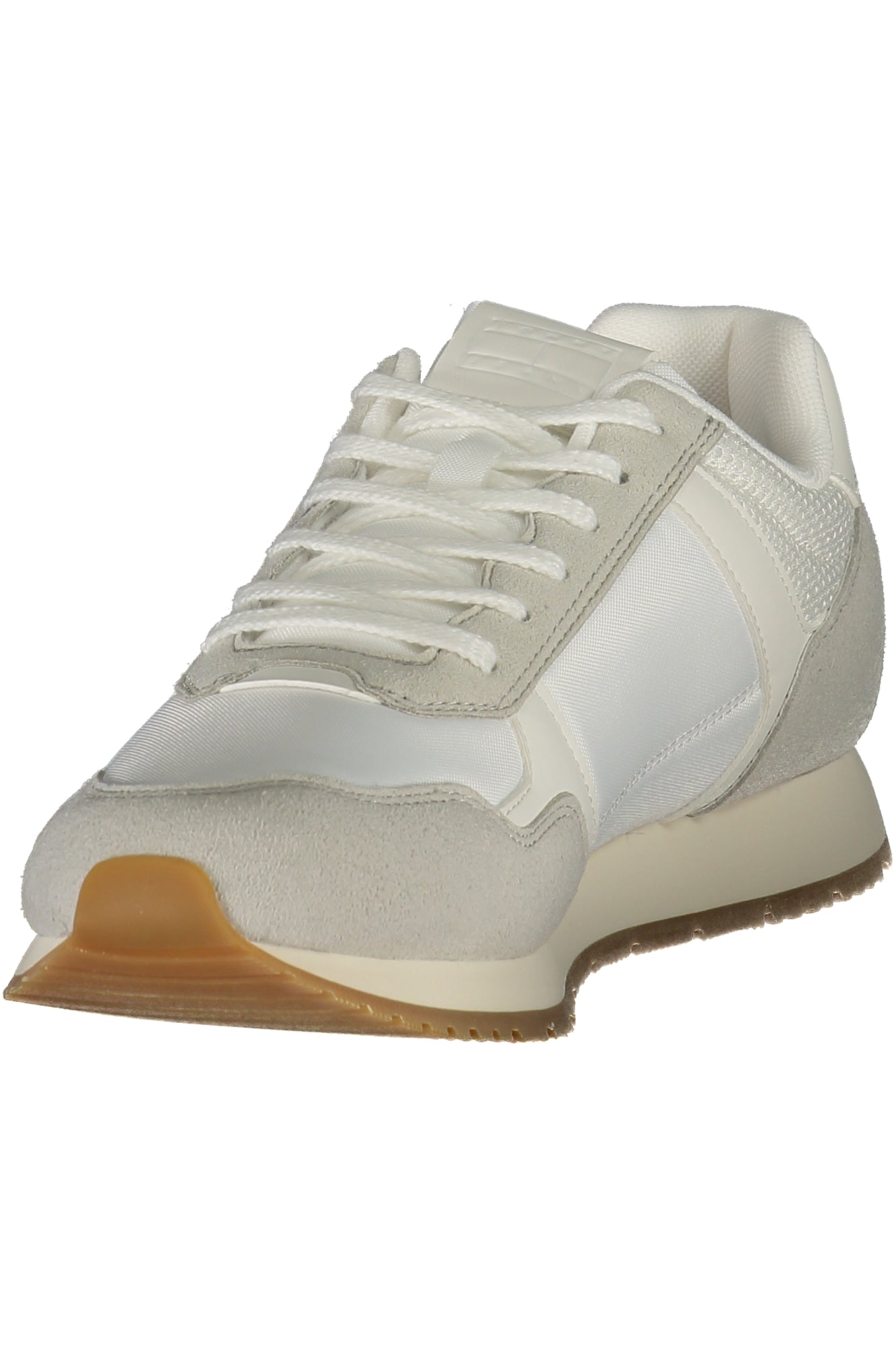 TOMMY HILFIGER Herren Sneaker – Sportschuh mit Schnürsenkel Weiß