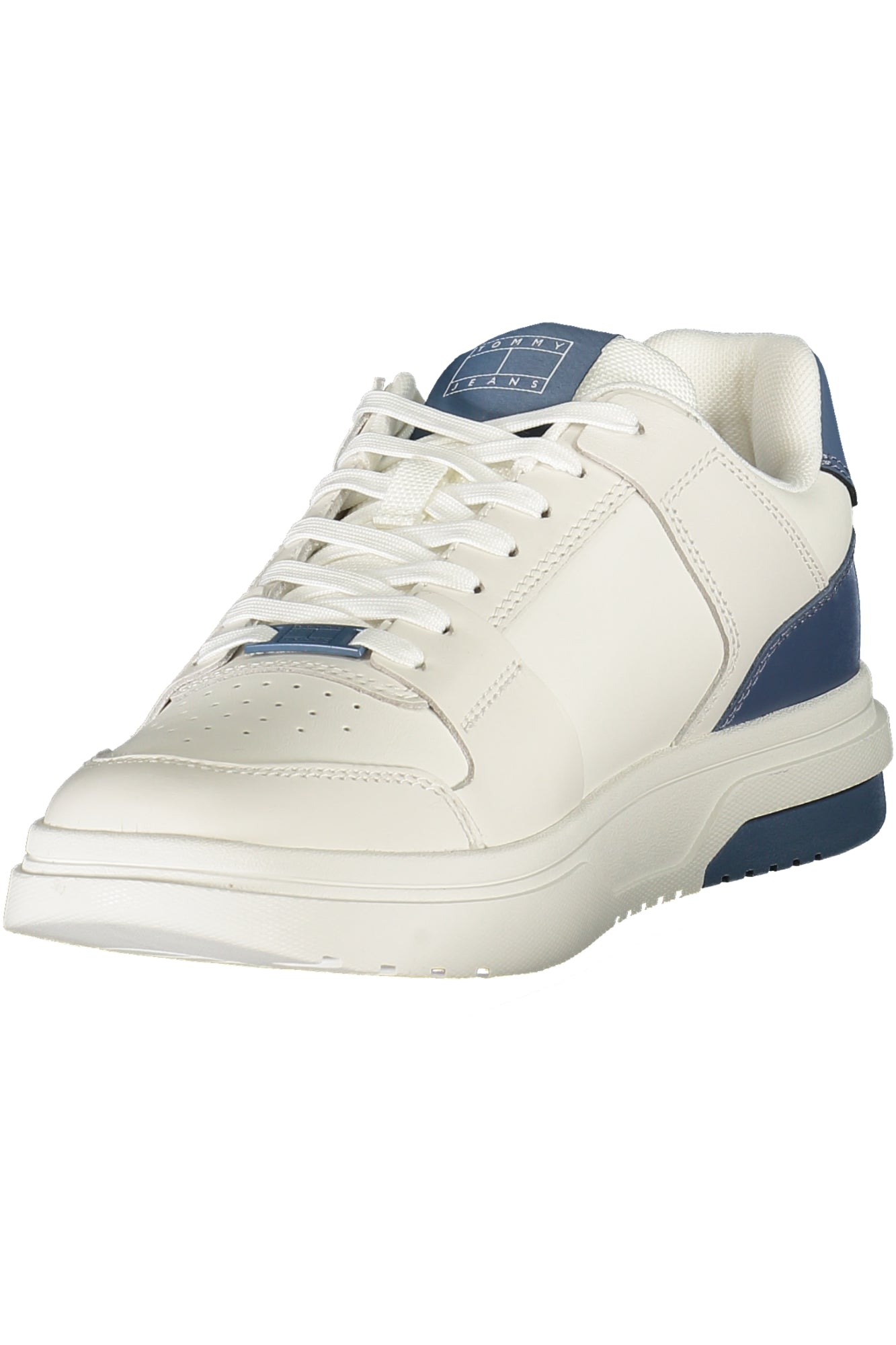 Tommy Hilfiger Herren Sneaker Weiss – Sportschuhe für Frühjahr/Sommer mit Logo-Detail Weiß