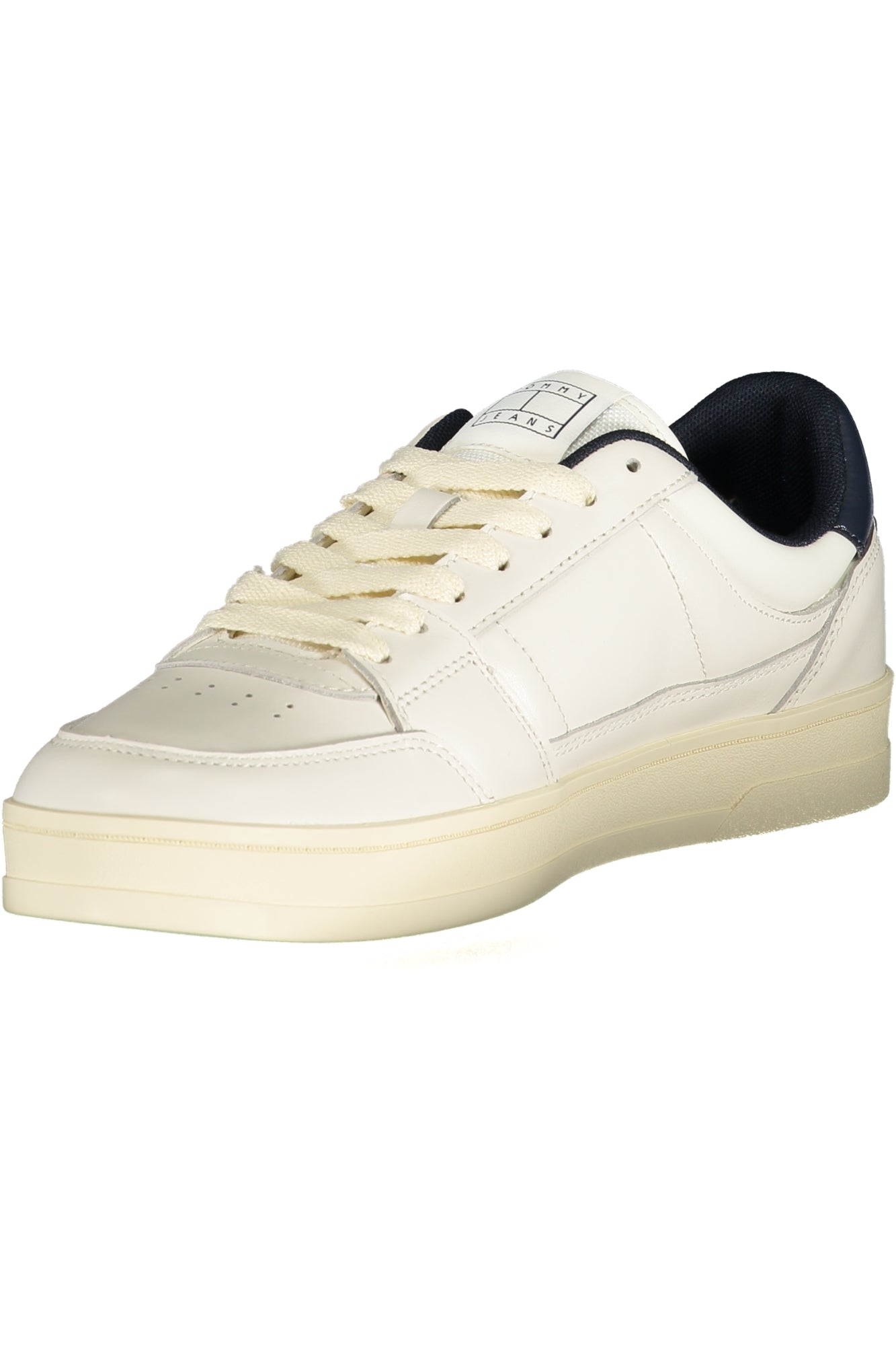 TOMMY HILFIGER Herren Sneaker – Sportschuh mit Schnürsenkel Weiß