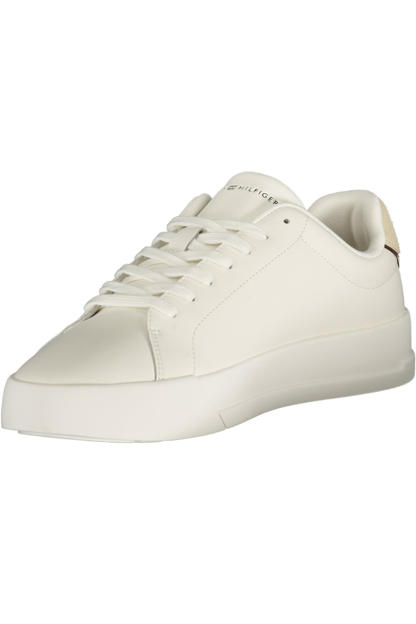 TOMMY HILFIGER Herren Sneaker – Sportschuh mit Schnürsenkel Weiß