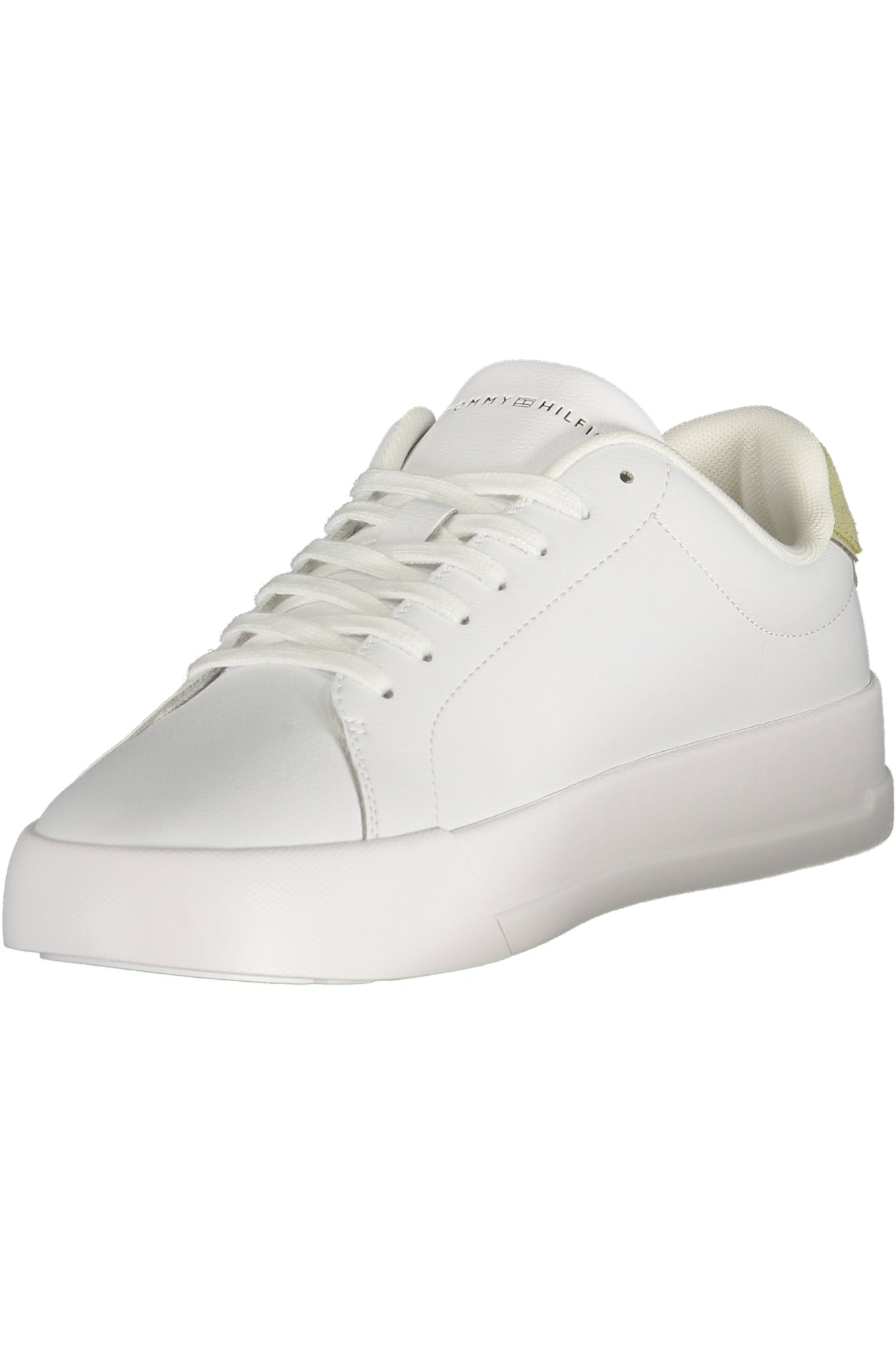 TOMMY HILFIGER Herren Sneaker – Sportschuh mit Schnürsenkel Weiß