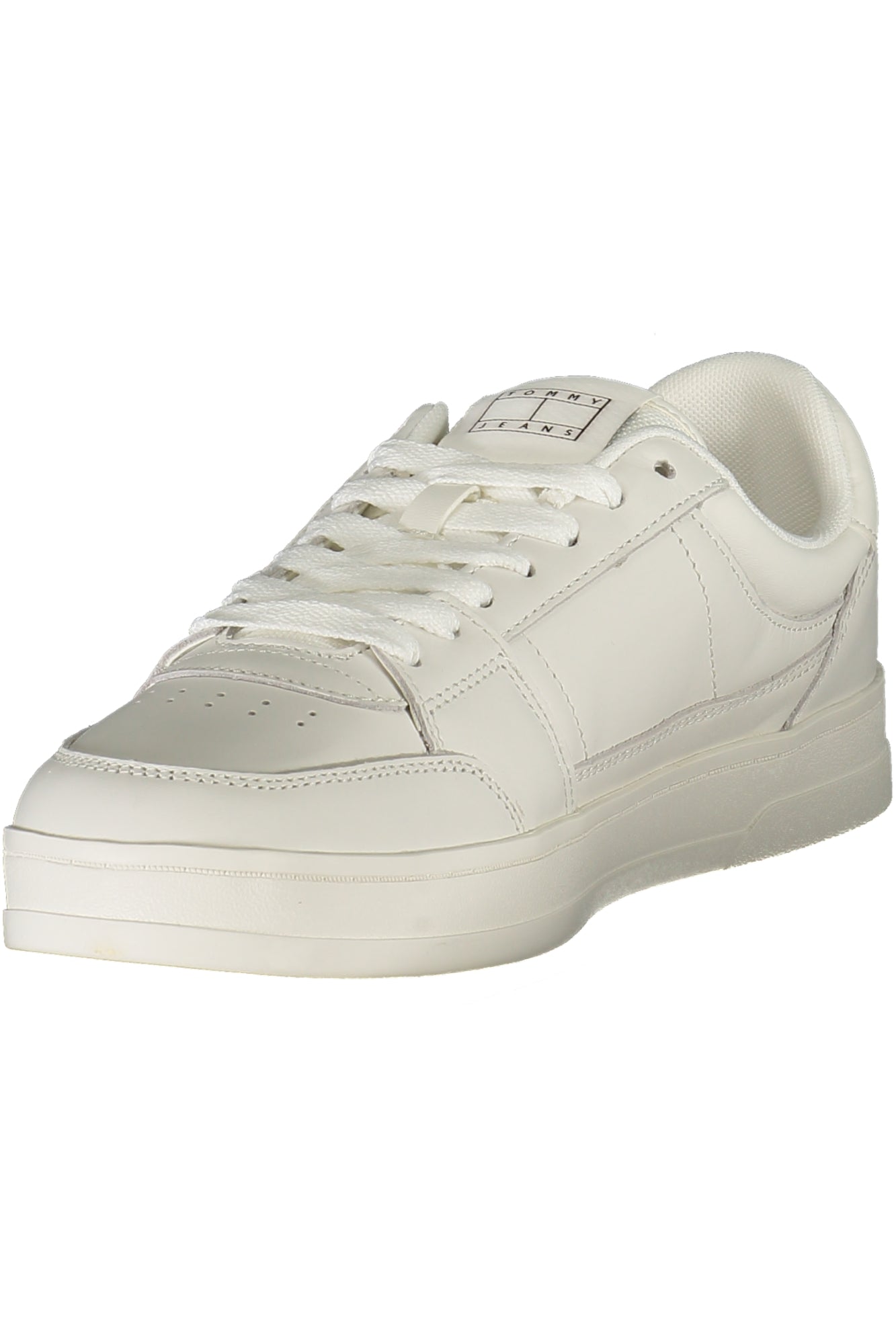 TOMMY HILFIGER Herren Sneaker – Sportschuh mit Schnürsenkel Weiß