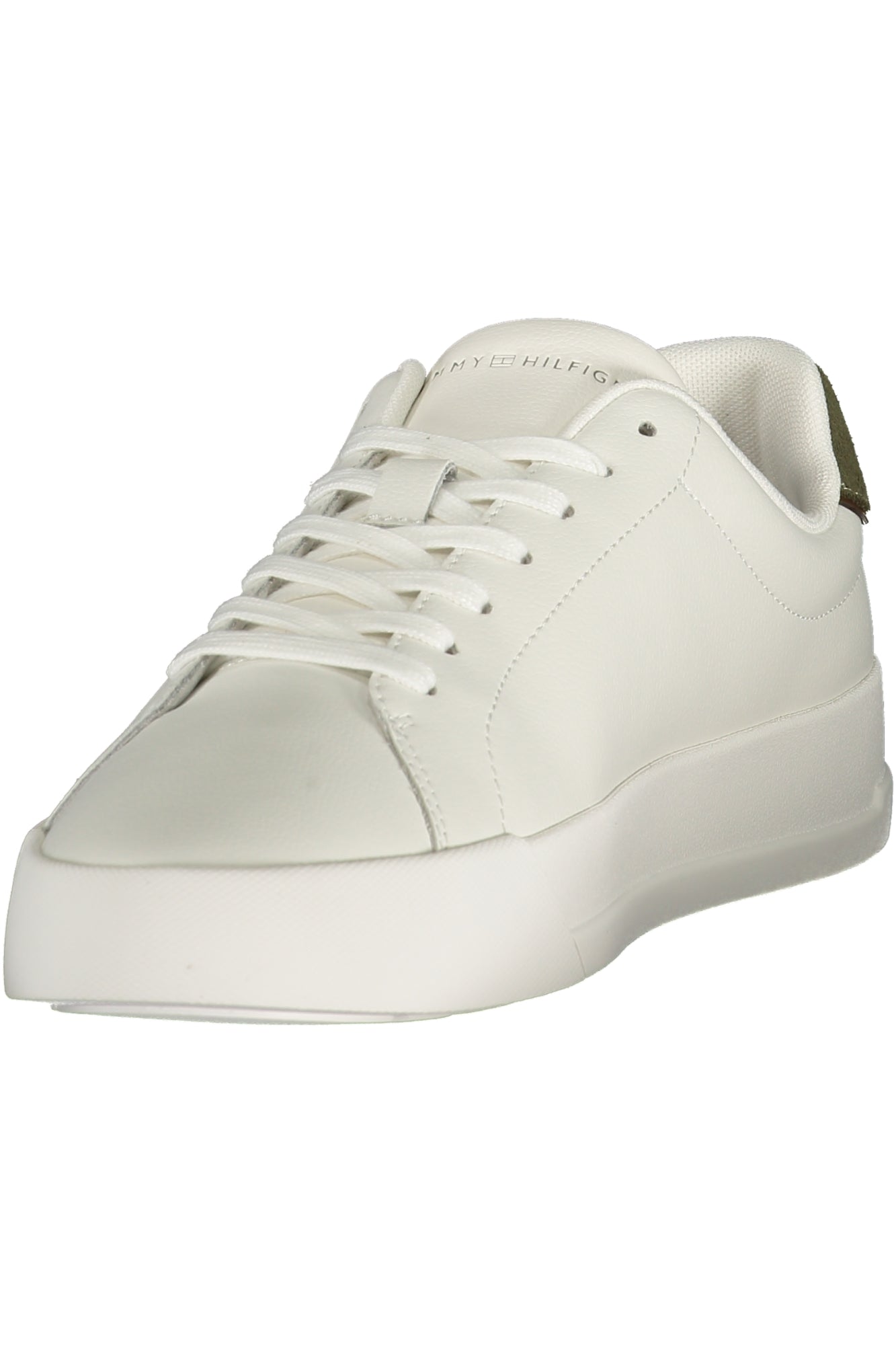 TOMMY HILFIGER Herren Sneaker – Sportschuh mit Schnürsenkel Weiß