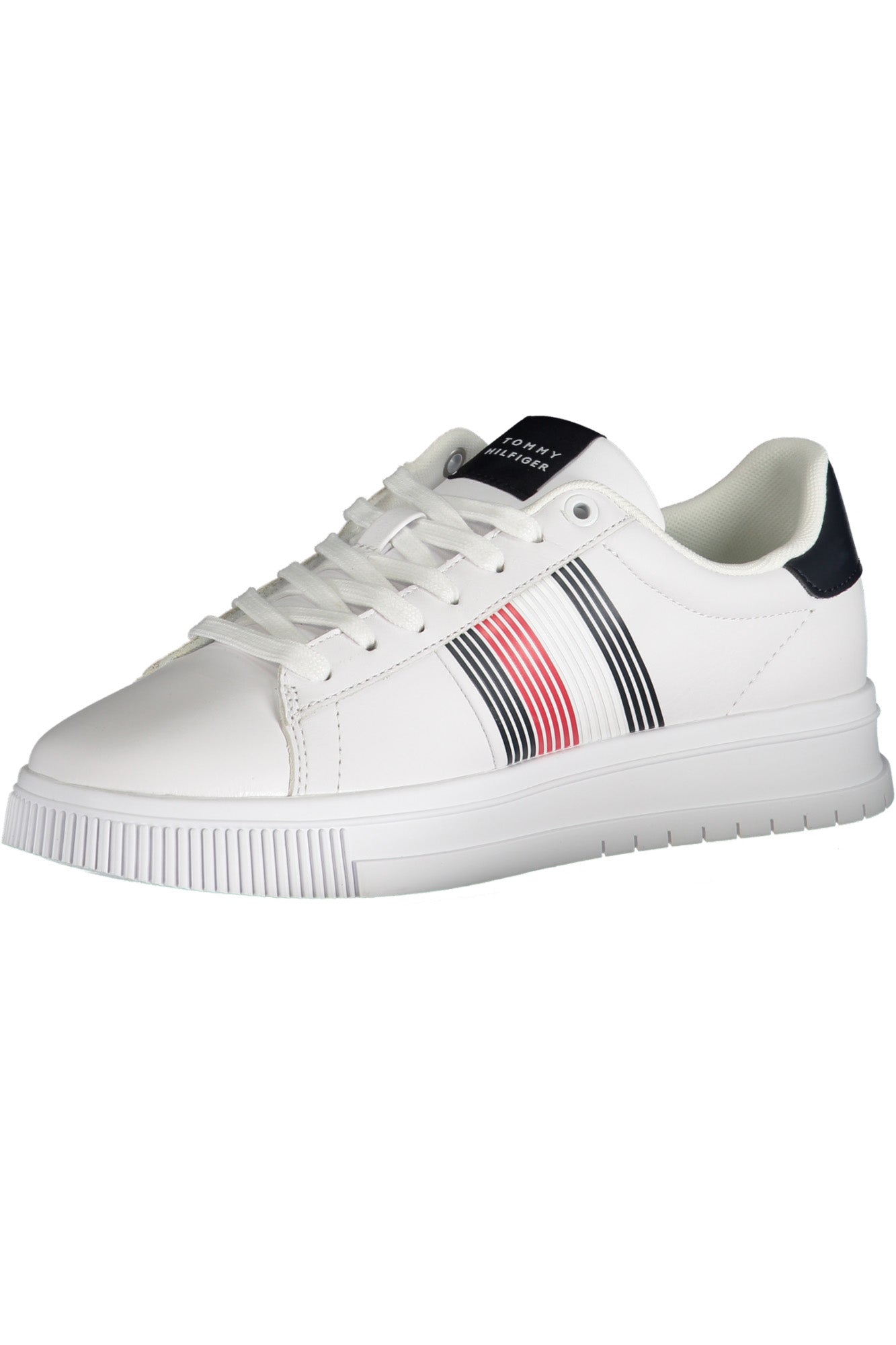TOMMY HILFIGER Herren Sneaker – Sportschuhe mit, sportlich Weiß